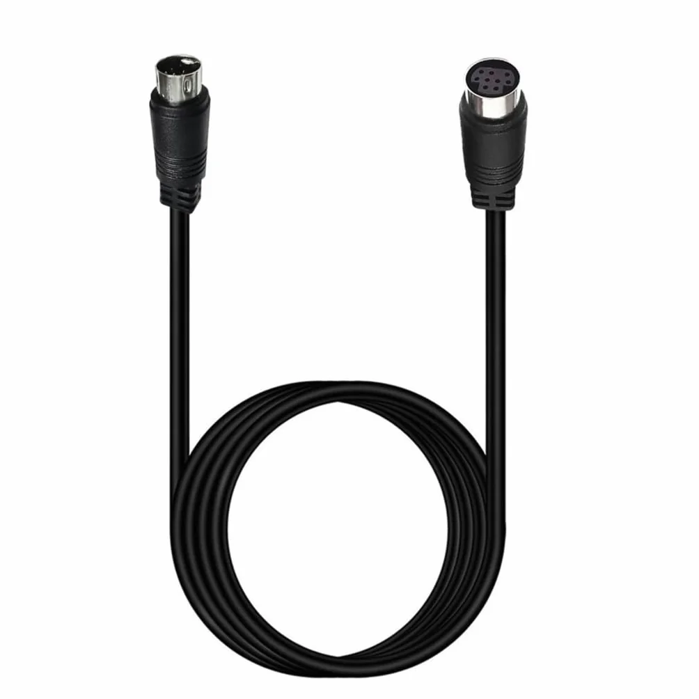 Kabel wideo mini DIN 9-pinowy męski na żeński do kamery telewizyjnej