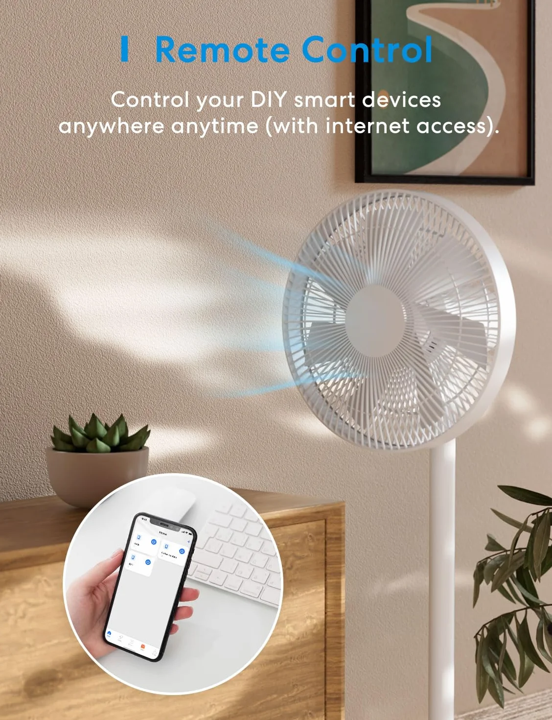 Meross Przełącznik WLAN, Pilot Smart Switch ze Sterowaniem Głosowym, Współpracuje z Apple HomeKit, Alexa, Asystent Google, SmartThings, DIY Smart dla Elektrycznych Urządzeń Gospodarstwa Domowego