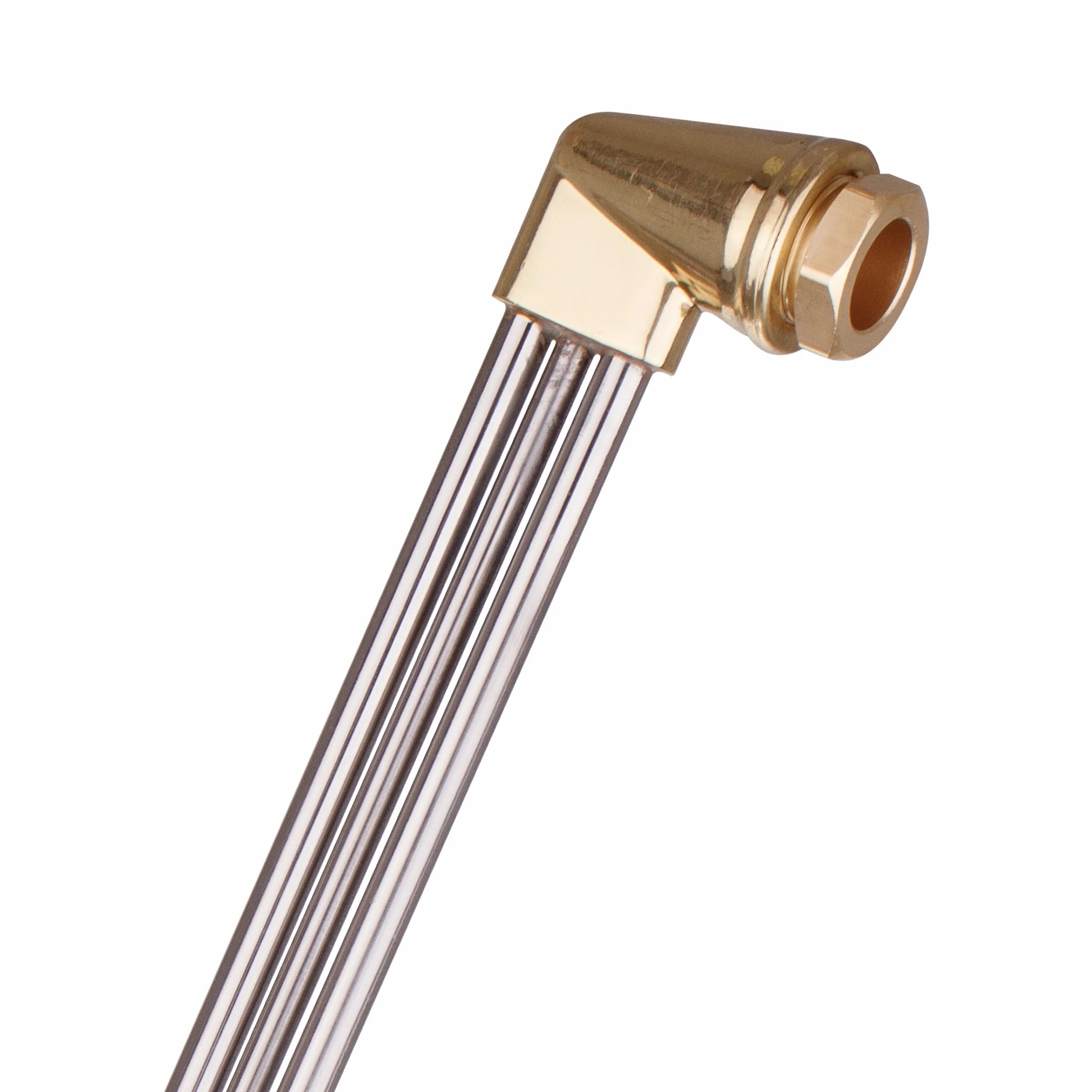 TC TECHNIC - Palnik do Cięcia Złomu - 50cm - do Propanu i Acetylenu - Kompatybilny z Dyszami PNME i ANME - Przyłącze Gazu Opałowego: 3/8"l, Tlen: 1/4" - z Zabezpieczeniem Przed Cofaniem się Płomienia
