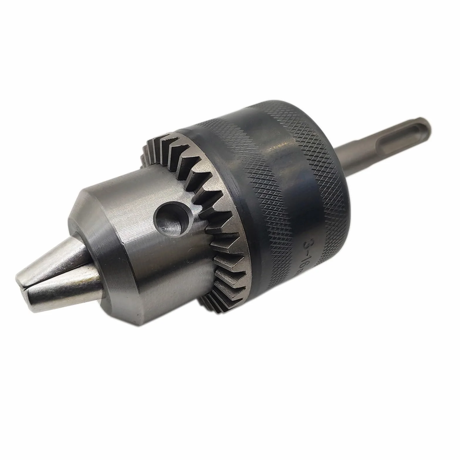 Konwerter precyzyjnego uchwytu wiertarskiego 3-16 mm Adapter do szybkiej wymiany gwintu 1/2"-20UNF Chwyt SDS-Plus 1/4" Hex (Color : Chuck and SDS PLUS)