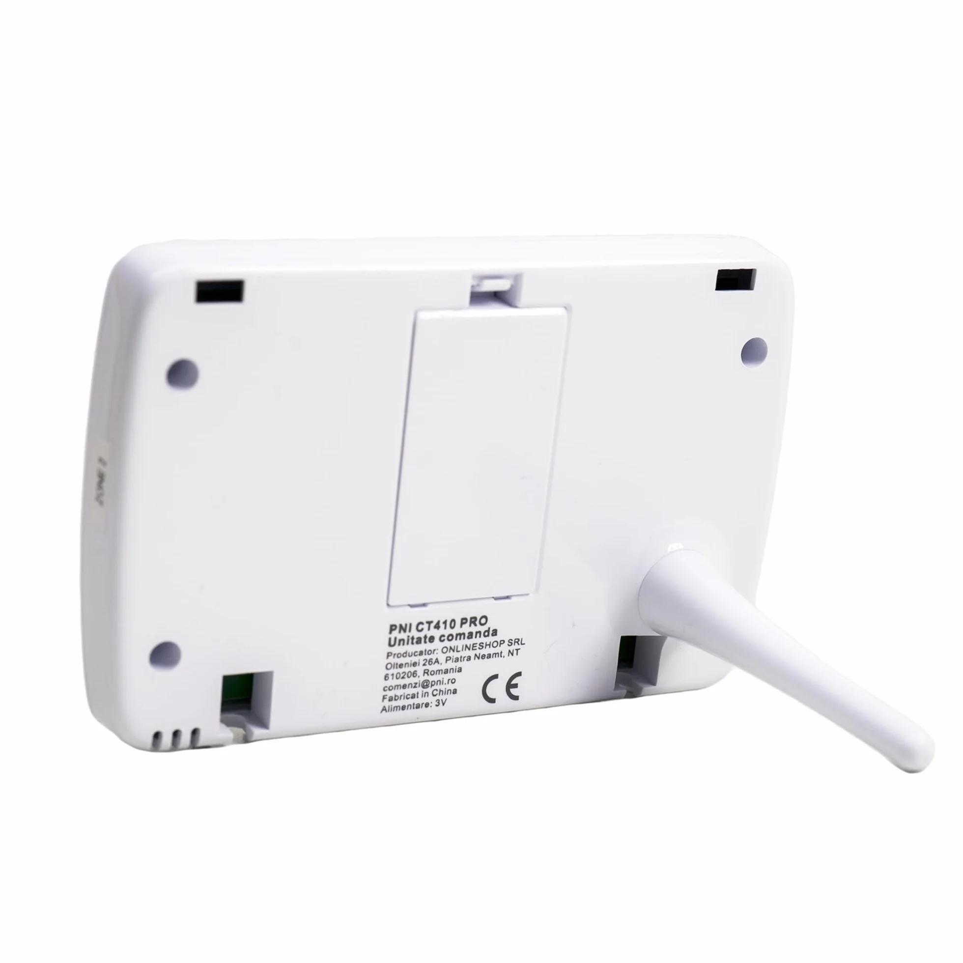PNI CT410 PRO inteligentny termostat bezprzewodowy, z Wi-Fi, sterowanie 2 strefami przez Internet, do instalacji grzewczych, pomp, zaworów magnetycznych, aplikacji TuyaSmart, histereza 0,2 stopni C