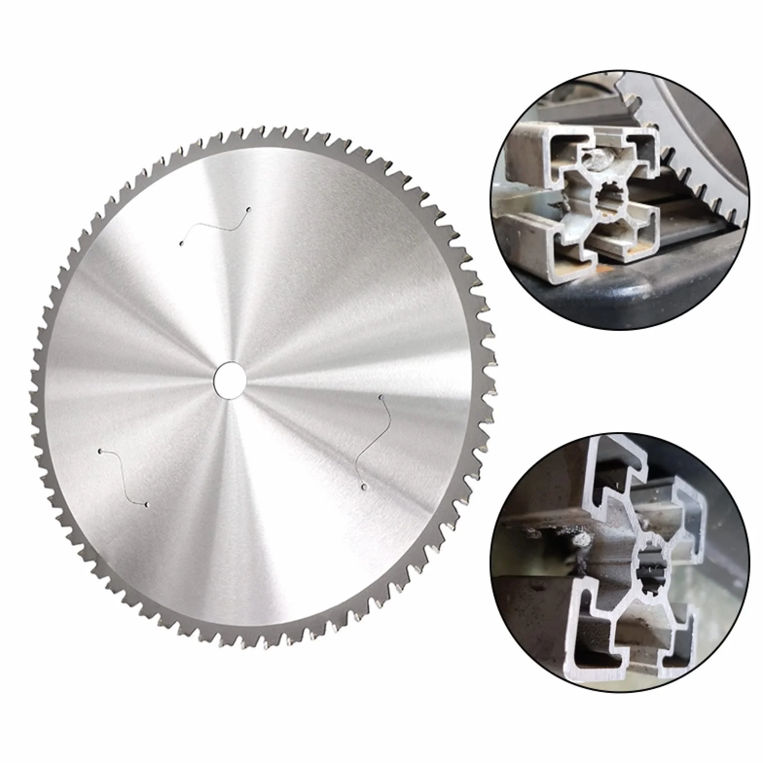 Tarcza tnąca z węglika spiekanego do cięcia metalu, 1 szt. specjalnej tarczy tnącej do żelaza w rozmiarach 180 mm/230 mm/305 mm(305 * 2.4 * 1.8 * 25.4 * 80T)