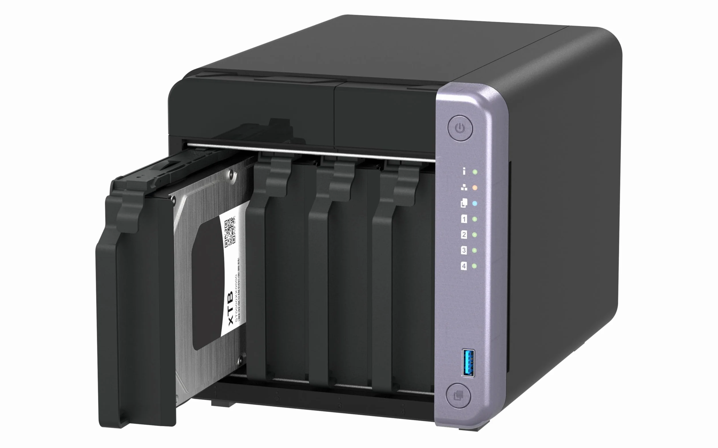 QNAP TS-432X-4G serwer danych Tower Alpine AL-524 4 GB DDR4 Qnap QTS, czarny