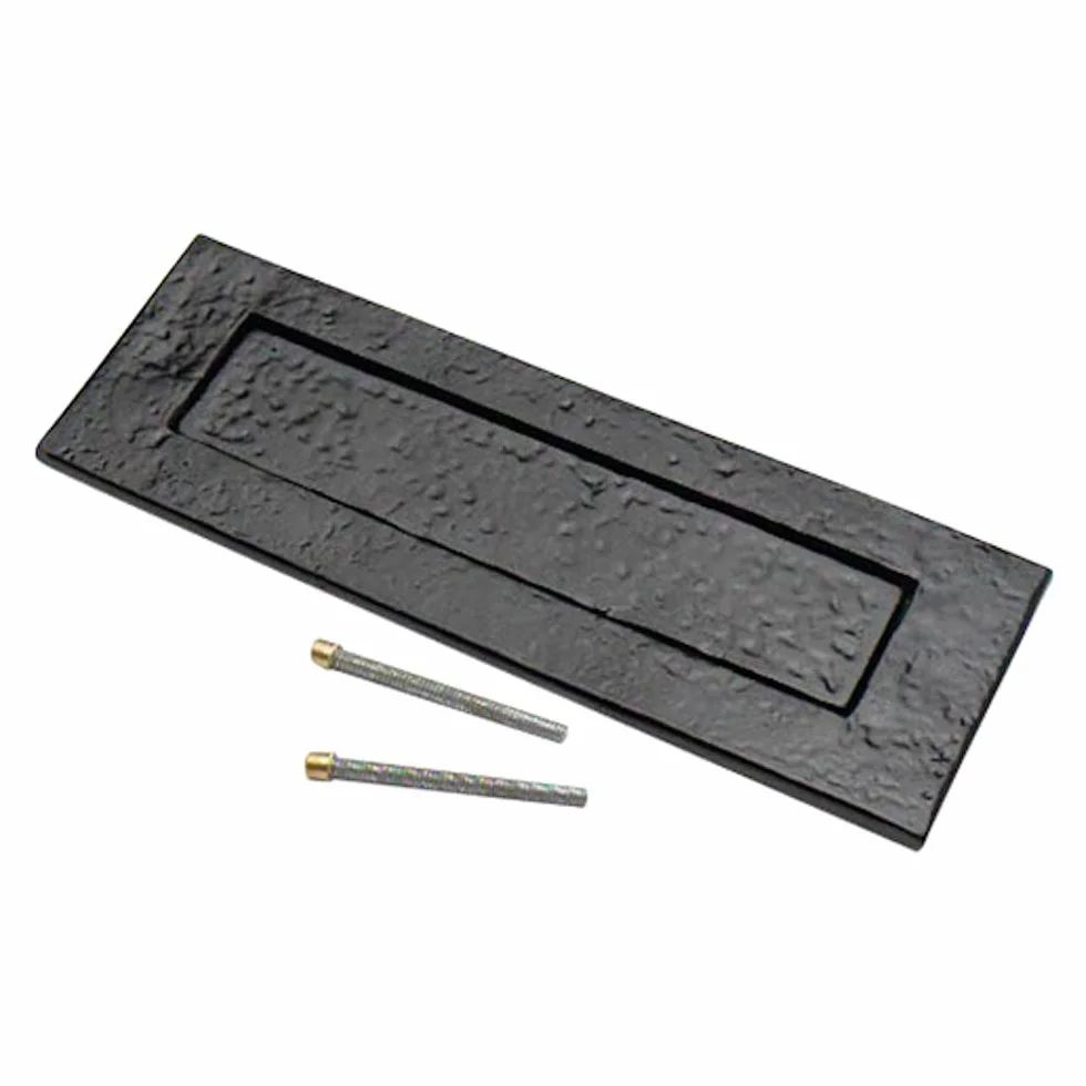 Merriway BH01857 tablica na listy 250 x 75 mm gładka czarna antyczna