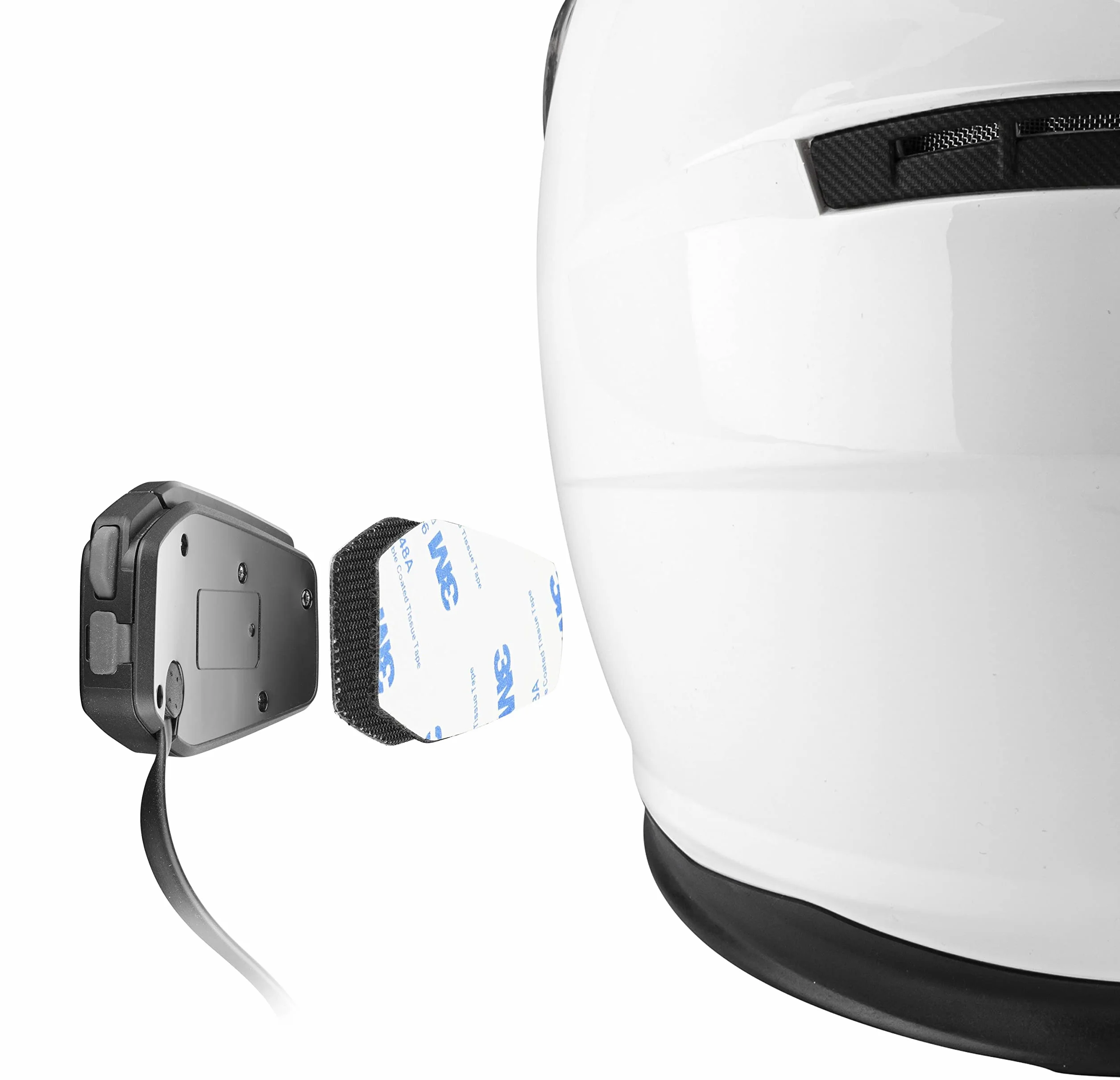 Interphone Cellularline INTERPHOUCOM16TP | Doppio | Interfono Tecnologia Mesh 2.0 e Bluetooth 5.0, Uso 24 Piloti, Distanza 1,6Km, Autonomia Fino a 15 Ore, Mp3, GPS, Impermeabile IP67, Universale