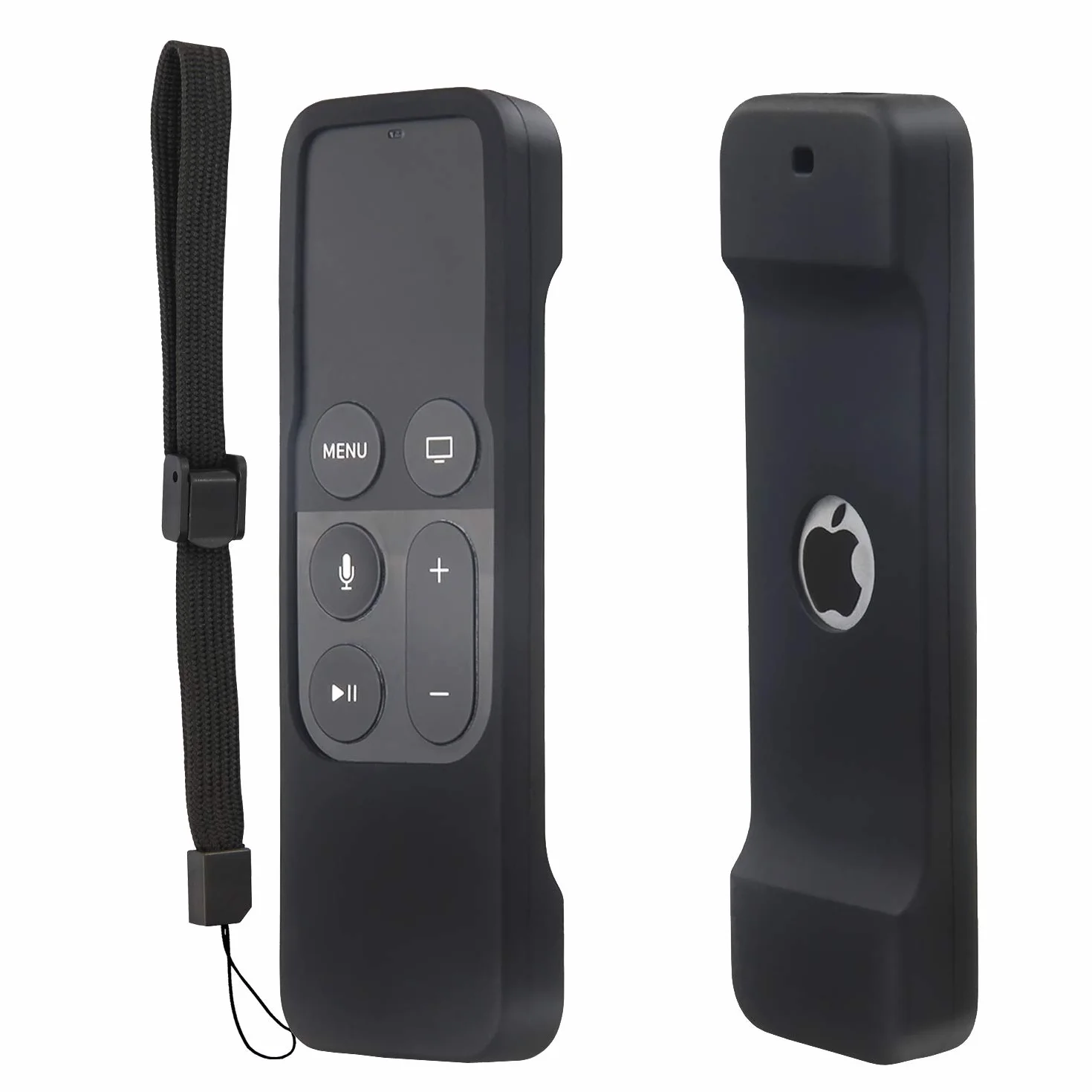 Pinowu Uchwyt na Ścianę do Apple Smart TV 4/4K z Etui Siri Remote 4th Gen Czarny