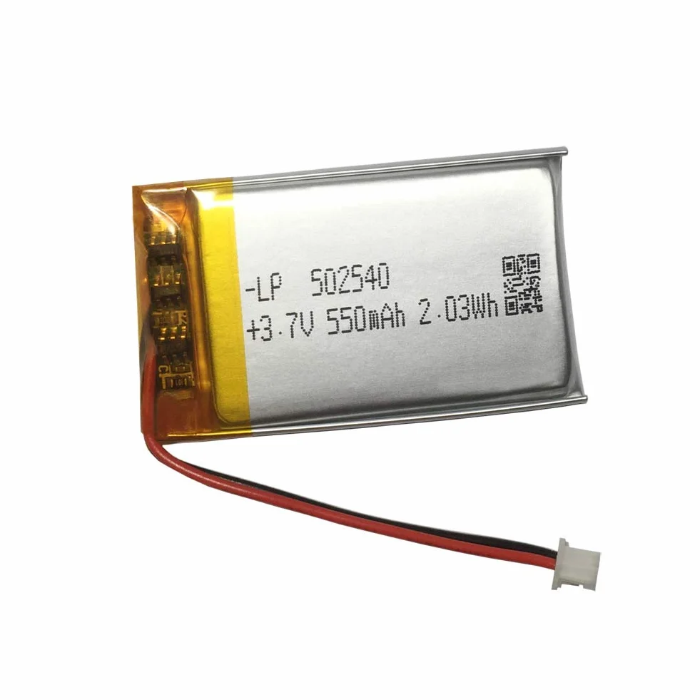 XINLANTECH 3,7 V akumulator zastępczy 500 mAh - PL 502540 PH1,25 do zestawu słuchawkowego Bluetooth Sena SM5, SMH5-FM, SMH 20, MP3, MP4, mini DV, mała kamera i więcej