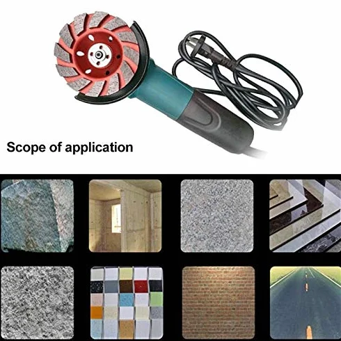Diamentowa tarcza garnkowa, diamentowa tarcza szlifierska 100 mm, beton, granit, ceramiczna tarcza szlifierska, narzędzie ścierne, kształt misy, narzędzia ceramiczne
