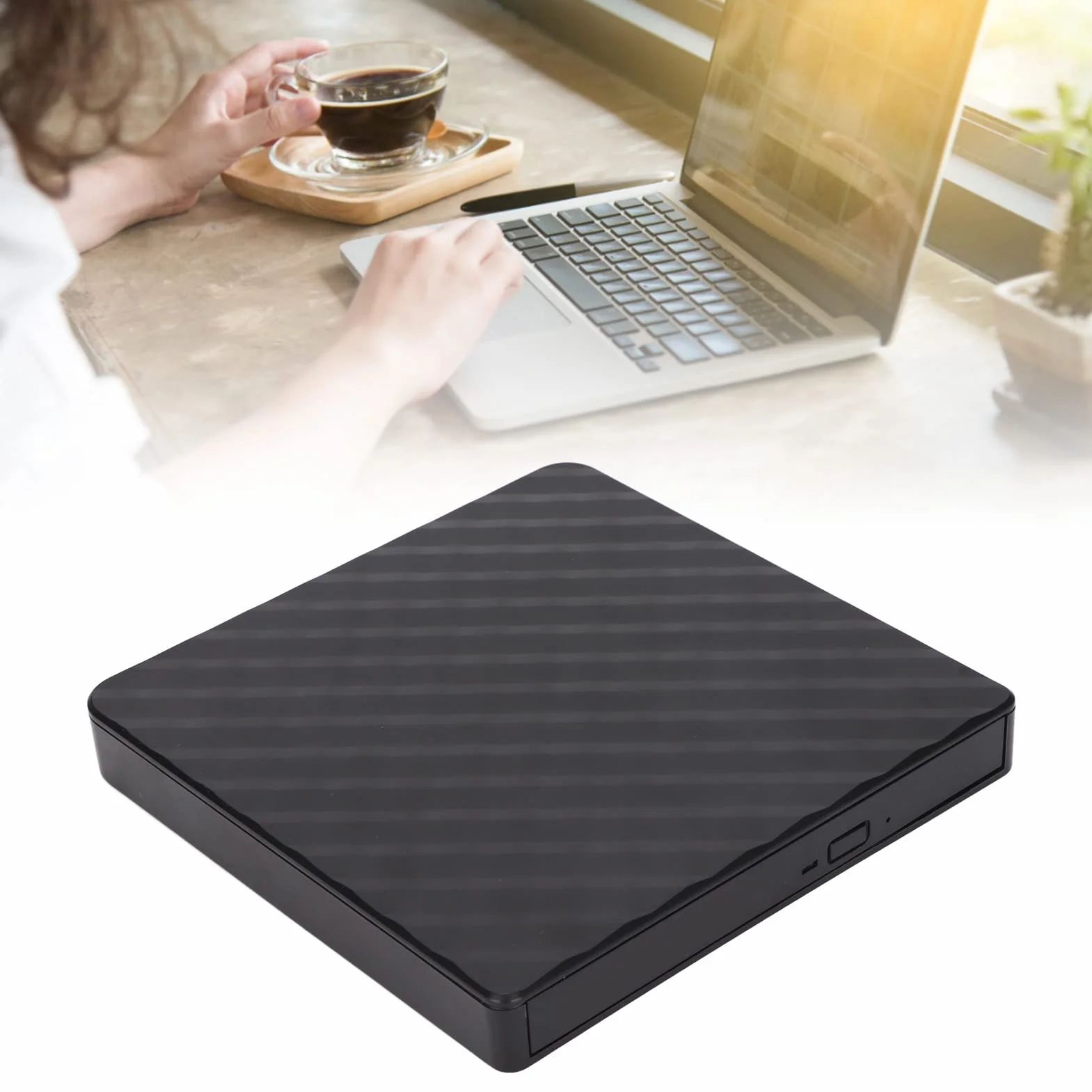 Przenośny Zewnętrzny Napęd CD Nagrywarka Nagrywarka USB Czytnik DVD USB3.0 Ultra Cienki Zewnętrzny Czytnik DVD Zewnętrzny Napęd Optyczny do Laptopa Desktop PC