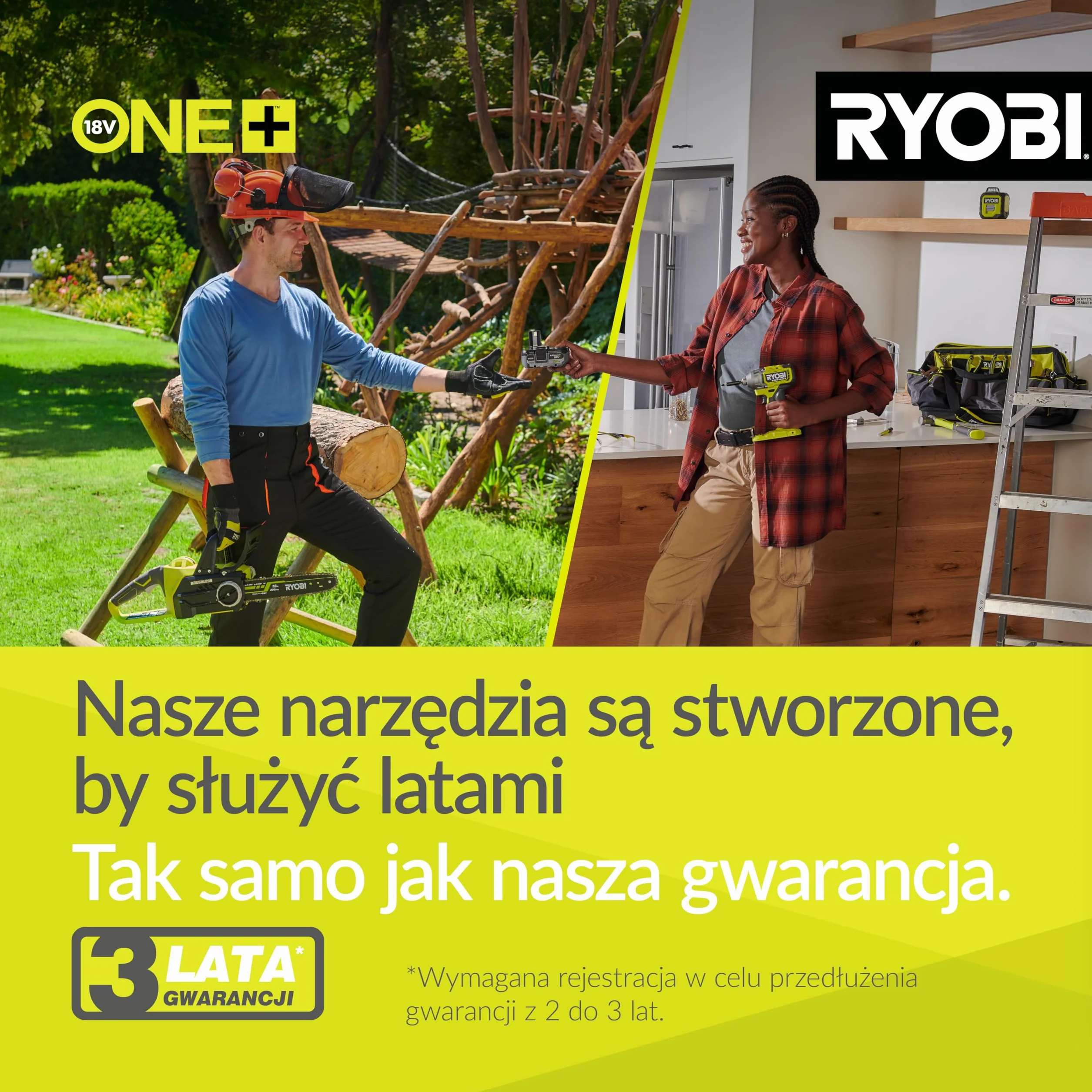 Ryobi Akumulatorowy Klucz Udarowy R18IW3-0, 18 V, 400 Nm, Uchwyt 1/2", 3 Ustawienia Prędkości, Światło LED