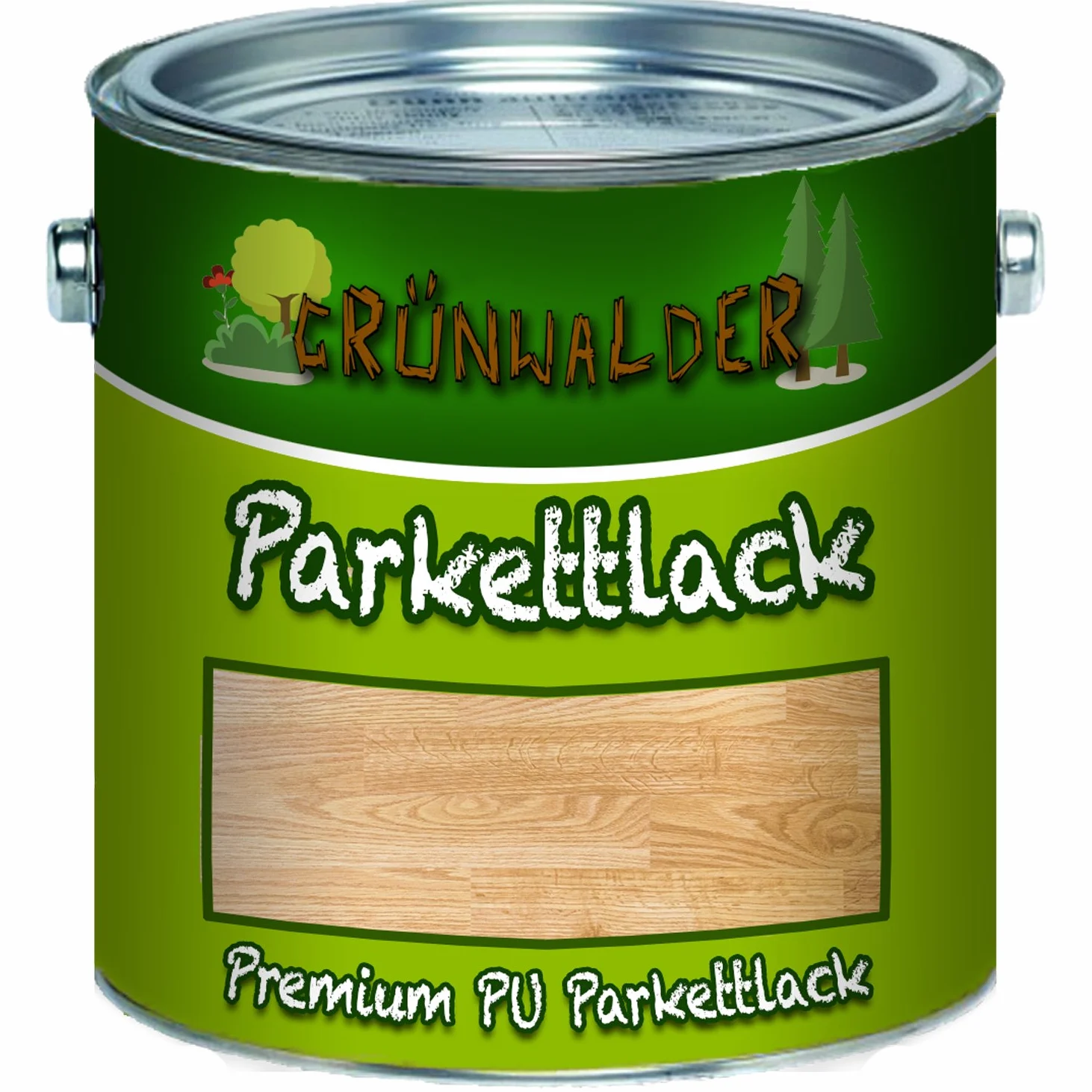 PREMIUM bezbarwny LAKIER DO PARKIETU błyszczący satynowy lakier do drewna do schodów pielęgnacja parkietu olej do (5 L, satynowy)