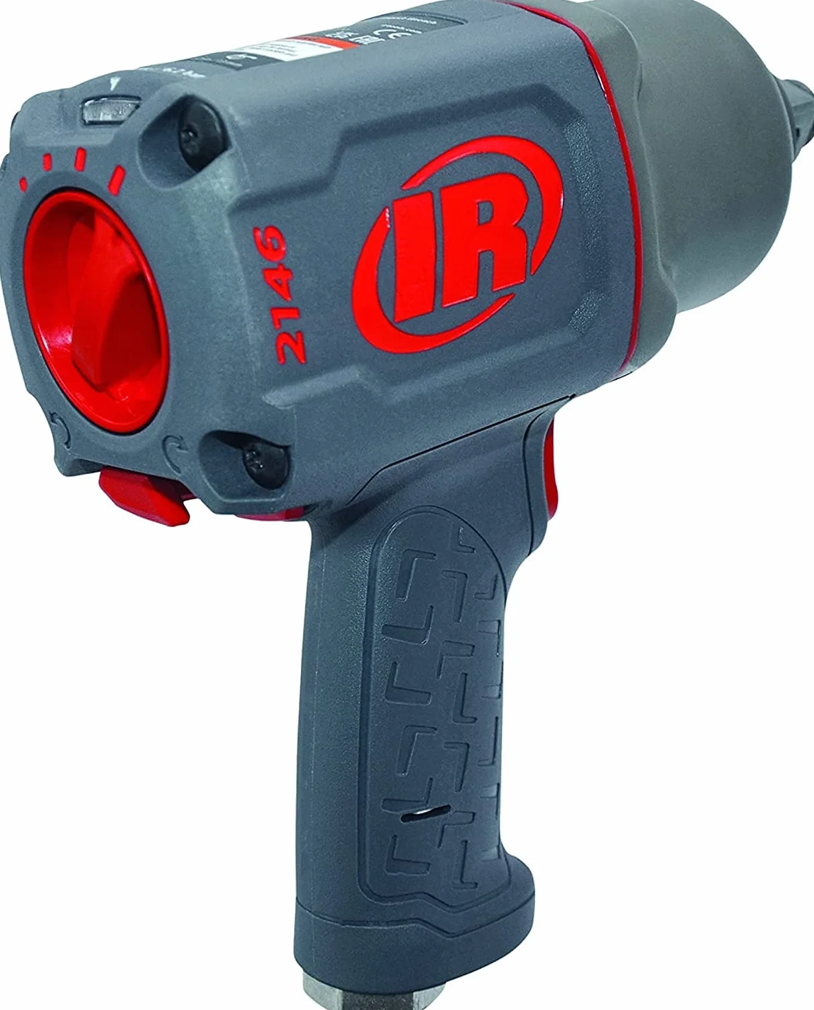 Ingersoll Rand 2146Q1MAX Pneumatyczny klucz udarowy 3/4 cala - moment obrotowy 2700 Nm przy zrywaniu nakrętek, waga 3,5 kg - cicha technologia i optymalna kontrola