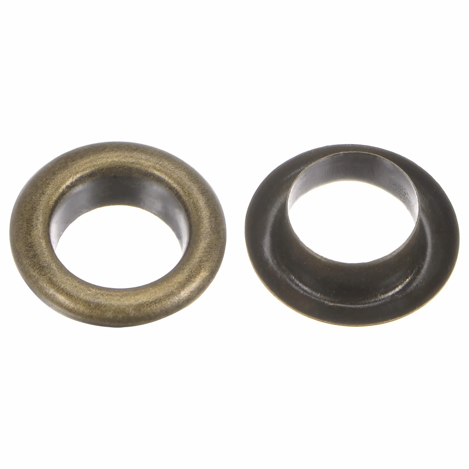 QUARKZMAN 300-częściowy zestaw oczek, metalowe oczka 10 mm, małe oczka z podkładkami do butów, ubrań, pasków, zawieszek, torby, tkaniny, skóry, projektu "zrób to sam" (brąz)
