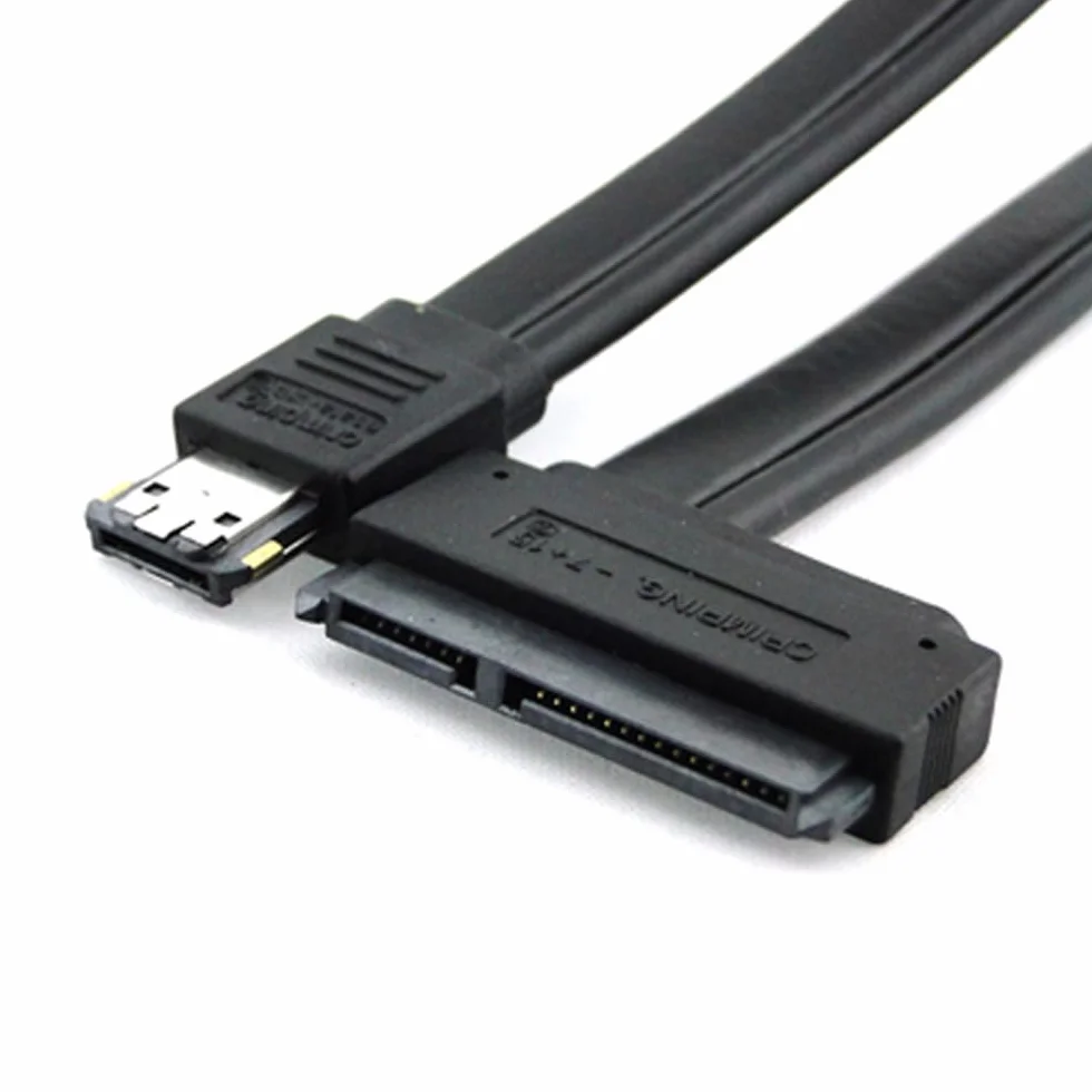 Kabel eSATAp Power ESATA USB 2.0 Combo 50 cm 12 V 5 V SATA do 2,5" 3,5" dysku twardego