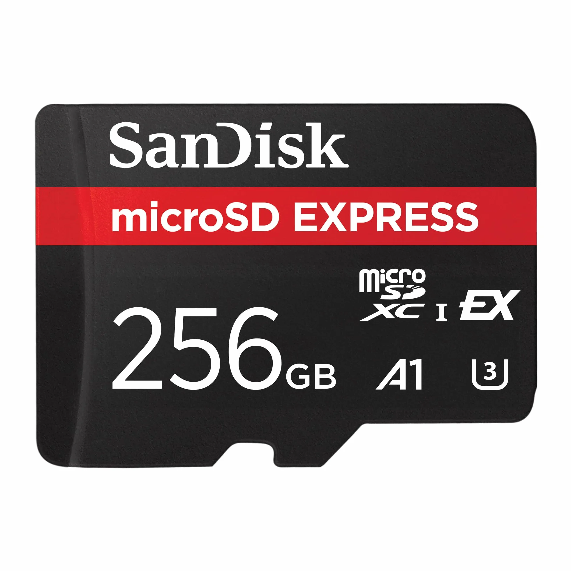 SanDisk MicroSD Express 256GB karta mSD odczyt 880 MB/s zapis 650 MB/s UHS-I U3 C10