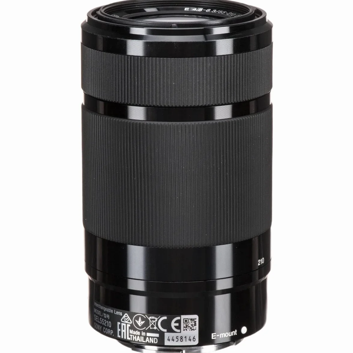 Sony 55–210 mm f/4.5–6.3 OSS obiektyw teleobiektyw APS-C E-Mount – stabilizacja OSS, fotografia sportowa, przyroda i podróże, lekka konstrukcja, idealny dla fotografii z dużej odległości