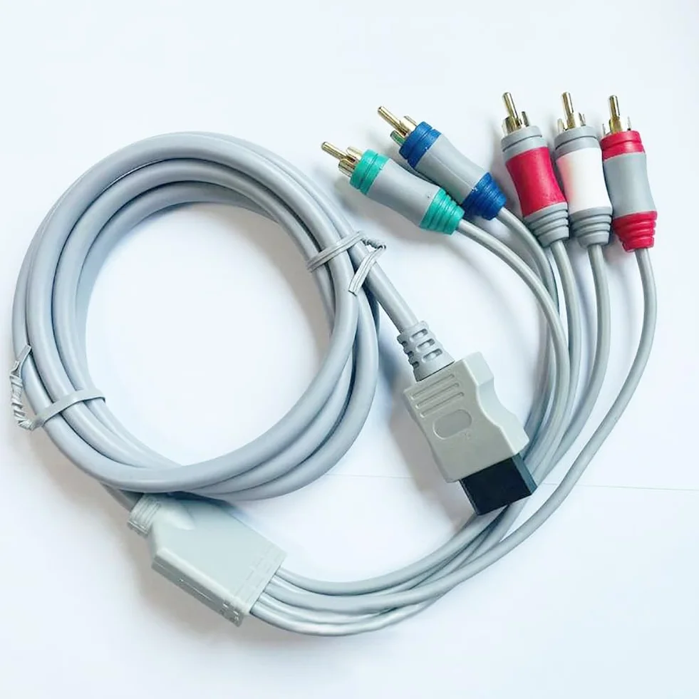 Kabel Komponentowy Wii do HDTV 1.8m YPbPr Nintendo Wii
