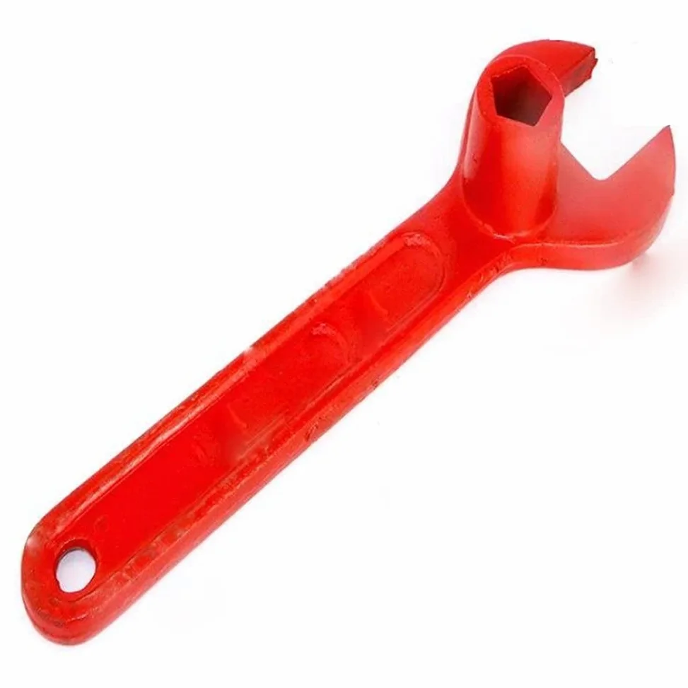 Klucz nastawny, czerwony klucz, klucz do przełączników ze staliwa zagęszczonego na zewnątrz, uniwersalny uchwyt na ziemi (rozmiar: 2,3 kg) (Size : 2.3 kg)