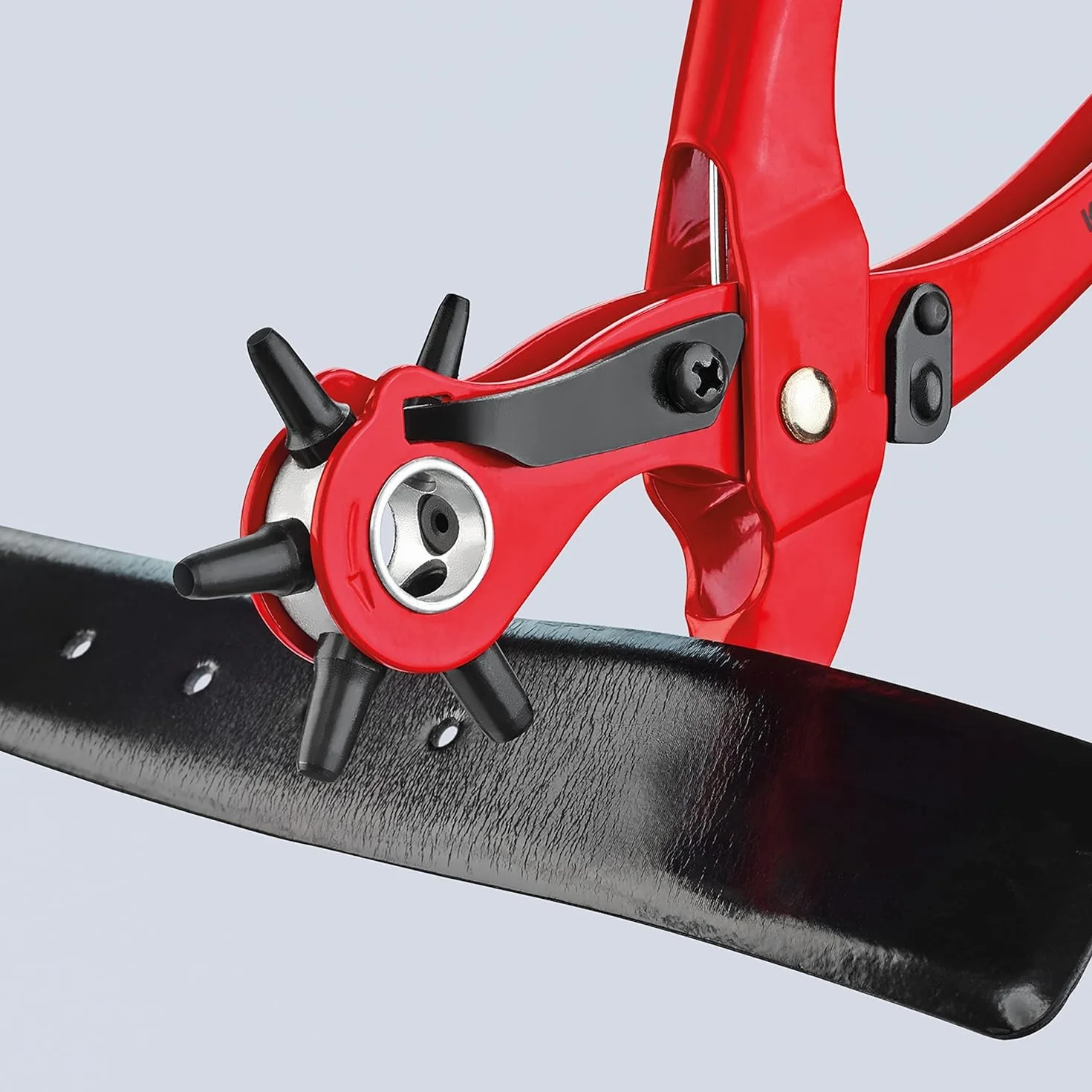 KNIPEX Szczypce obrotowe do otworów malowane proszkowo, czerwone 220 mm, 90 70 220