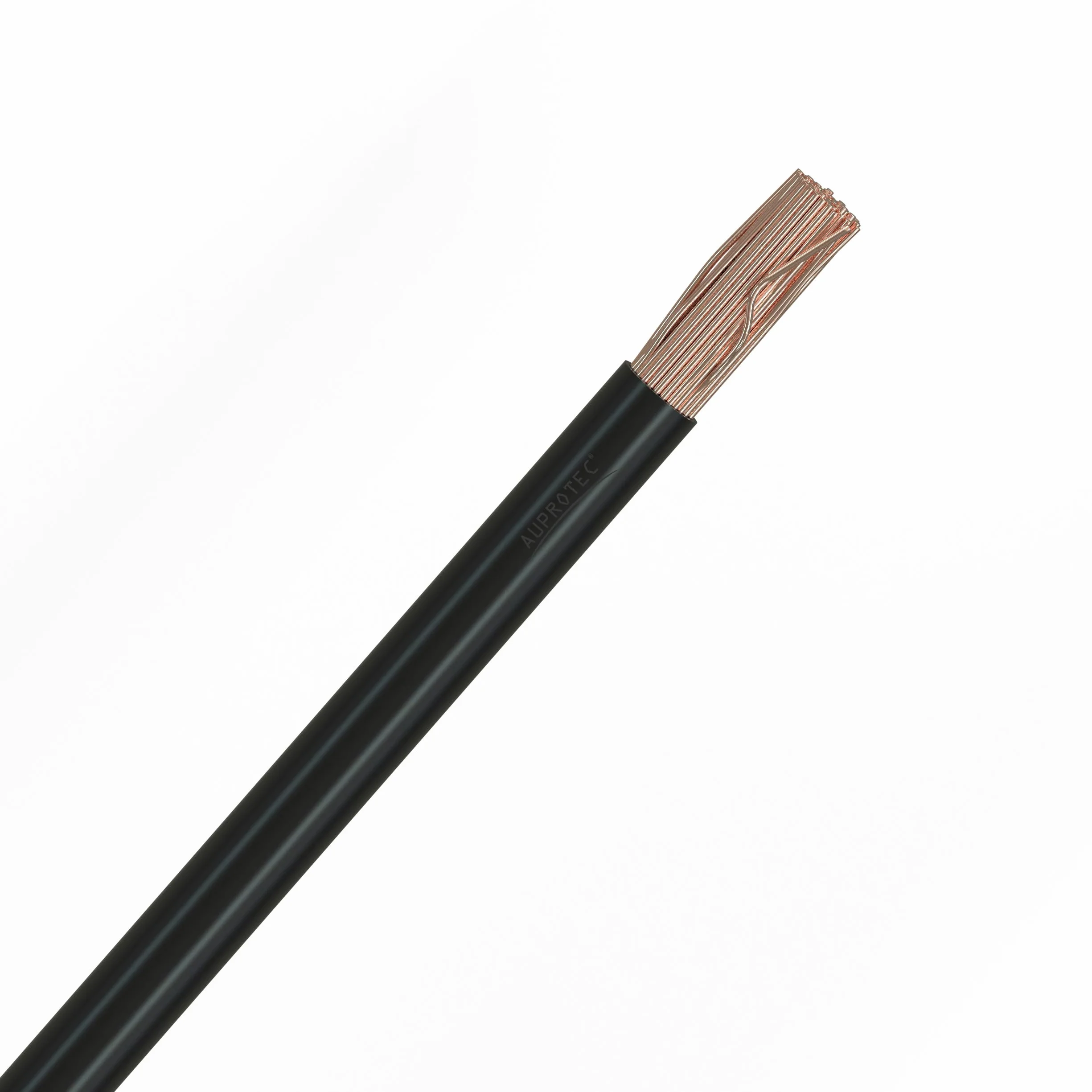 AUPROTEC Przewód samochodowy FLRY-B 5 m 6,0 mm² czarny
