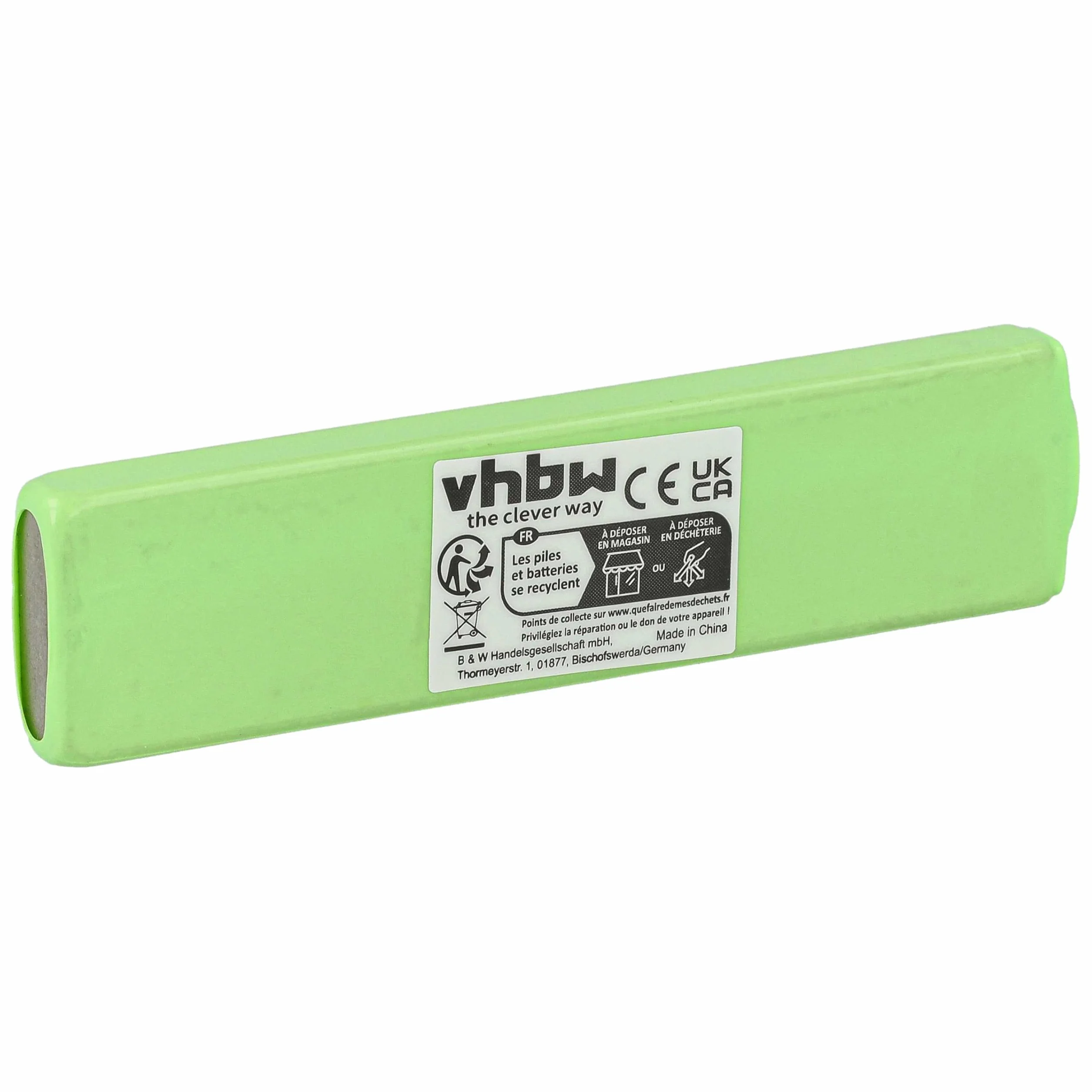 vhbw Akumulator zastępczy do Sony NC-4WM NC-5WM NC-6WM NH10WM 1100mAh 1,2V NiMH Button Top