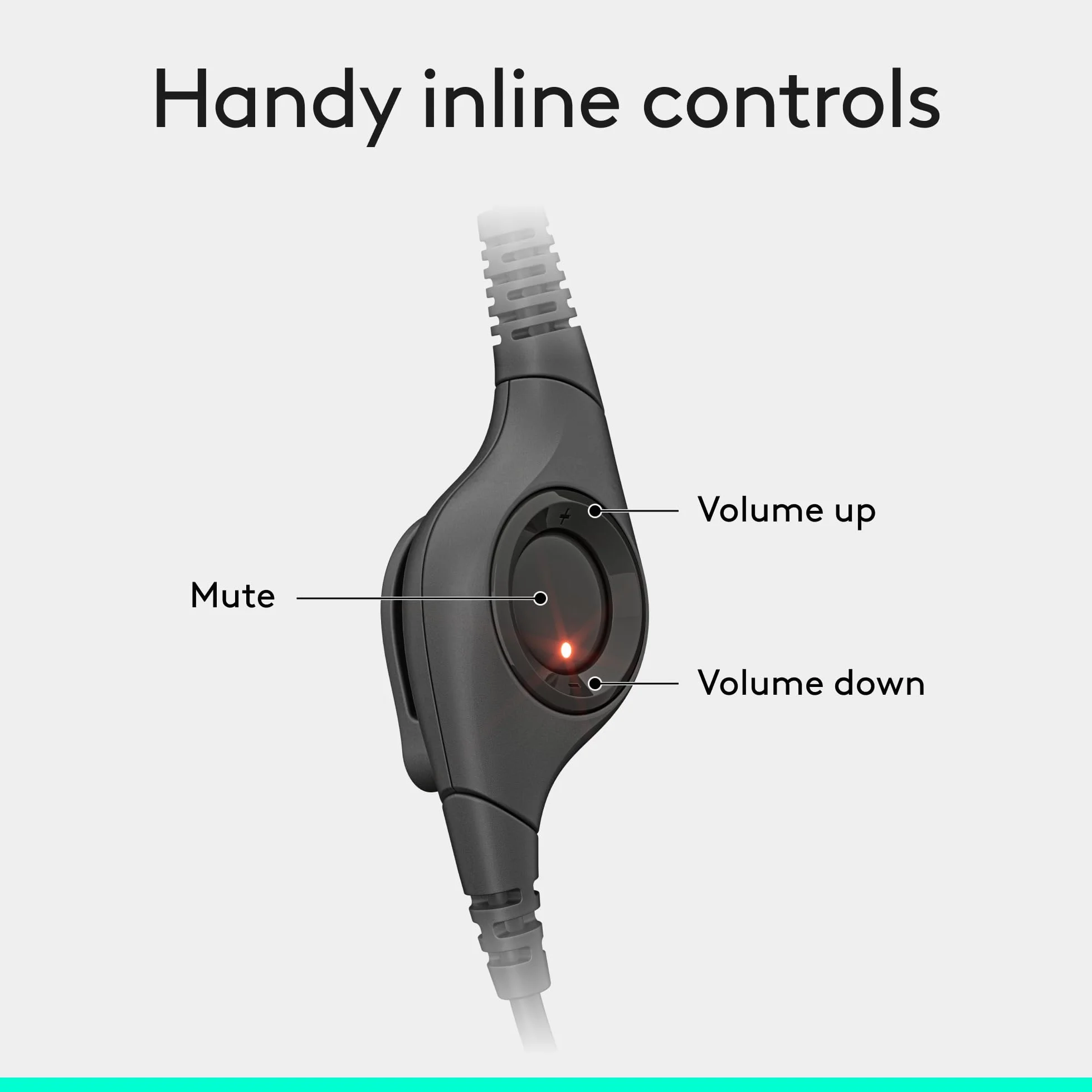 LOGITECH H390 USB zestaw słuchawkowy