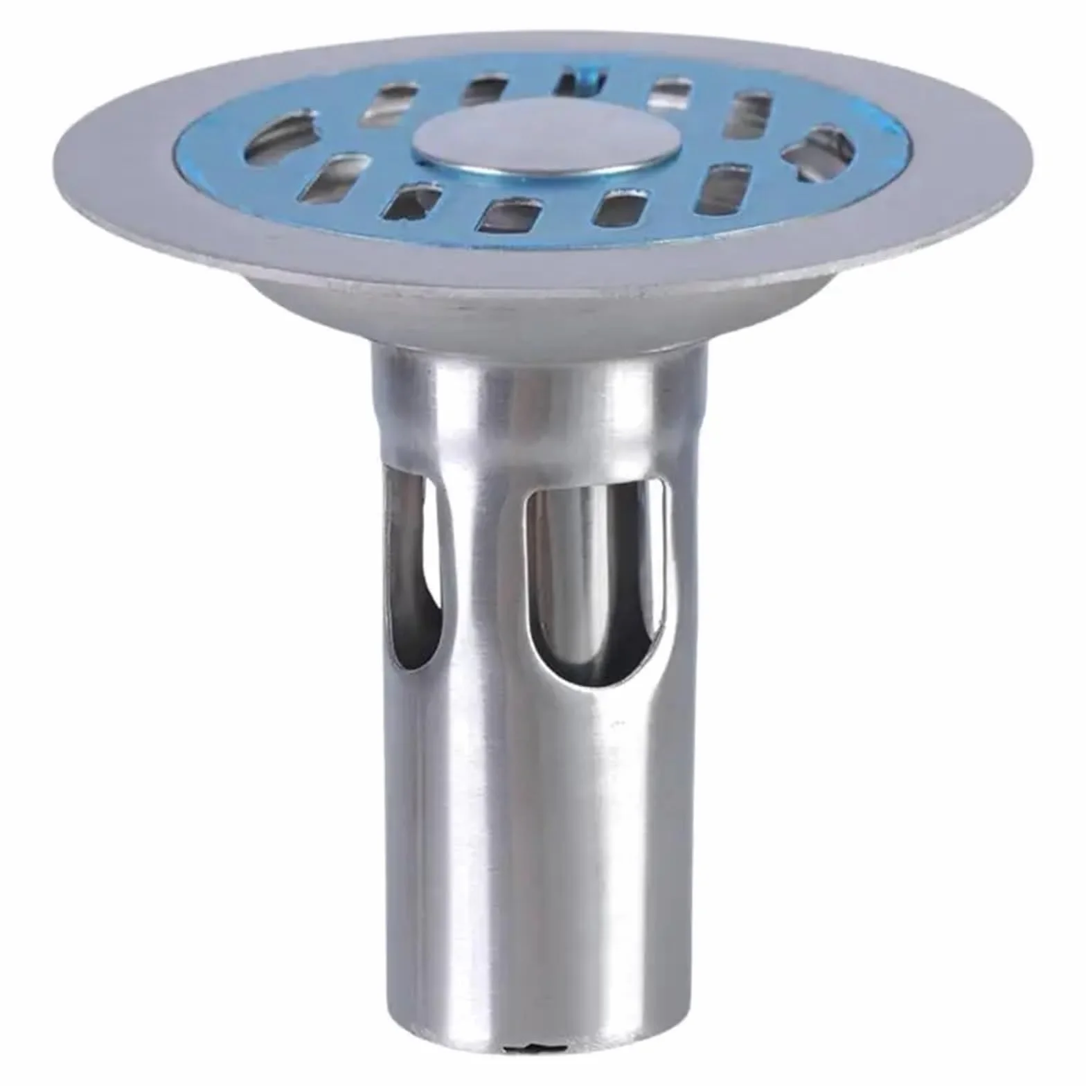 2 szt. Okrągły odpływ podłogowy prysznica Sitko ze stali nierdzewnej(Deep Water Seal Dual)