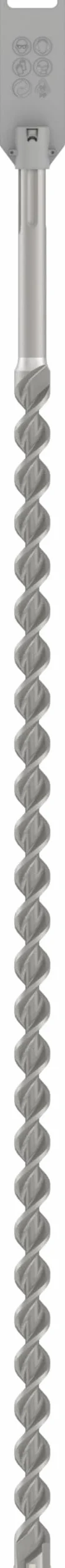 Bosch 1x Wiertło PRO SDS max-4 (do Beton zbrojony, Betonowy blok konstrukcyjny, Ø 25,00 mm, Professional Akcesoria Młot udarowo-obrotowy)