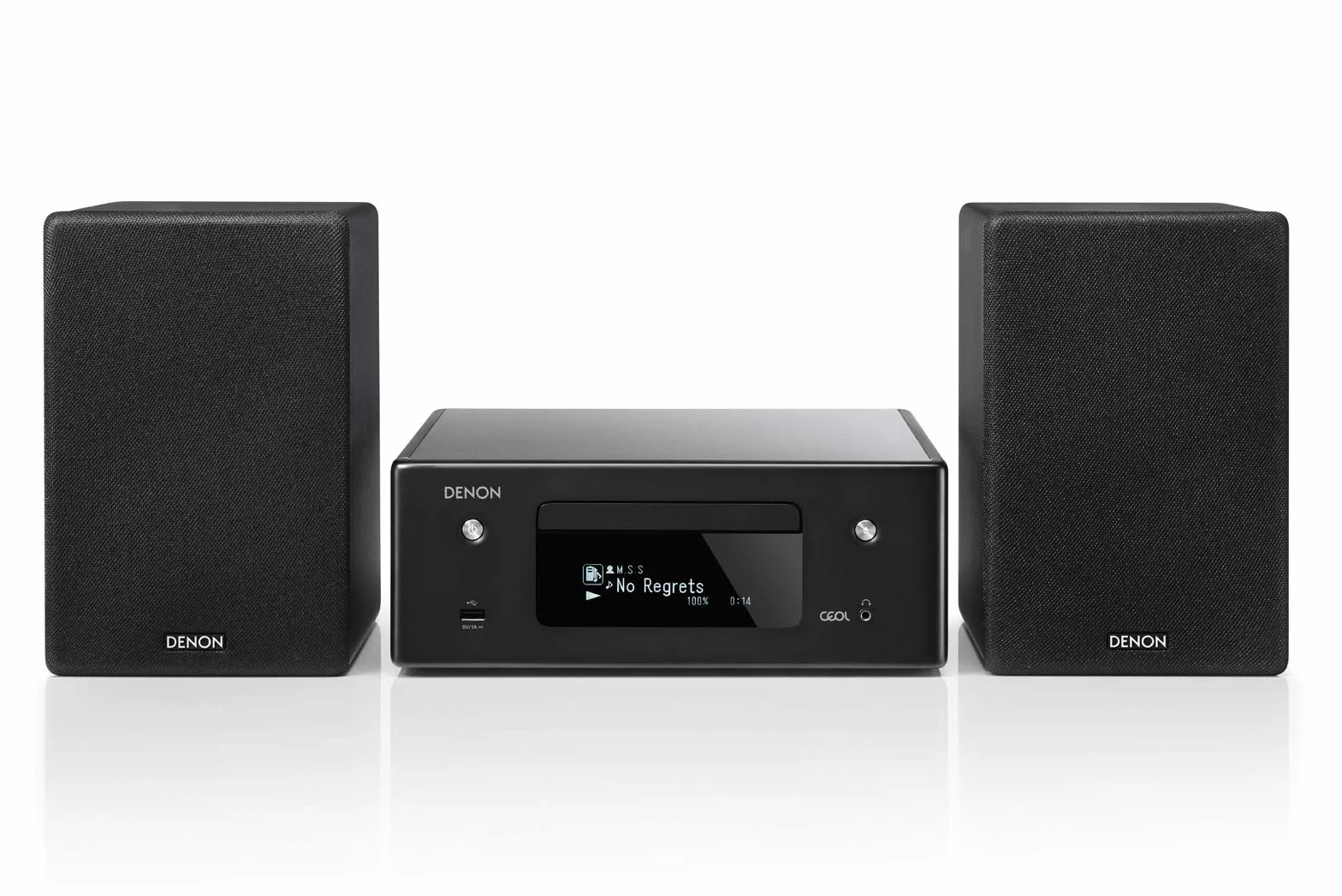 Denon RCDN10BKE2 Zestaw Stereo Czarny