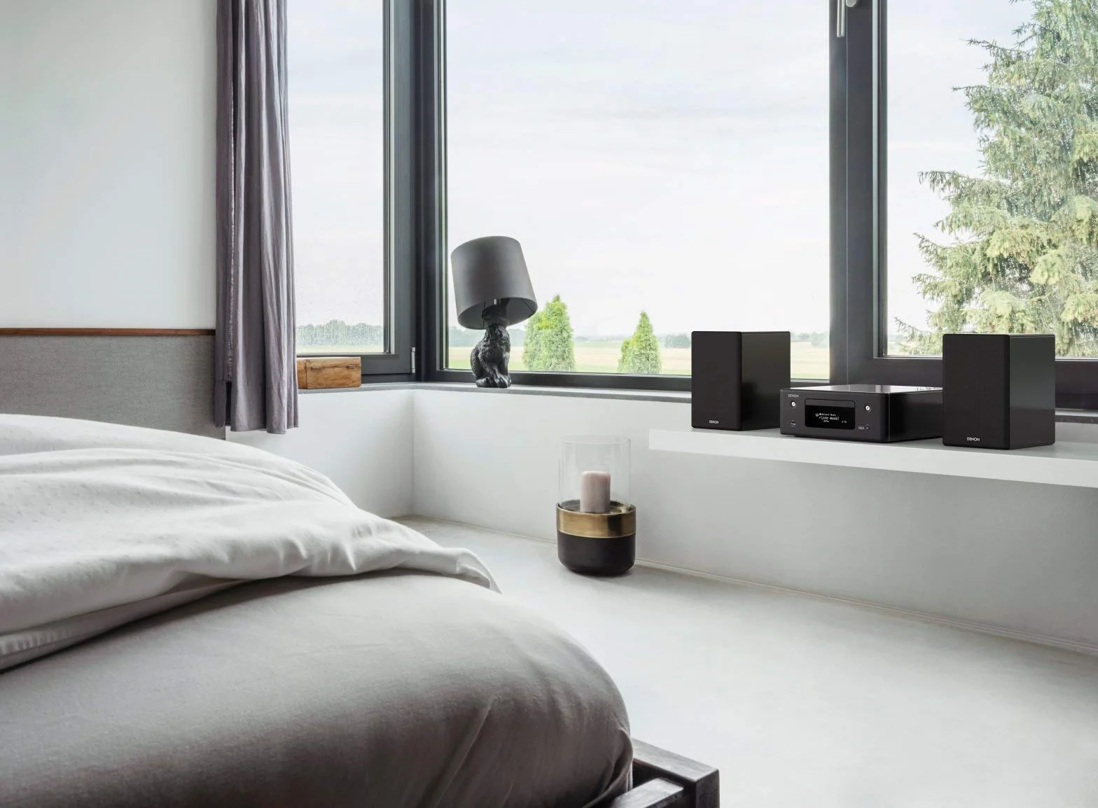Denon RCDN10BKE2 Zestaw Stereo Czarny