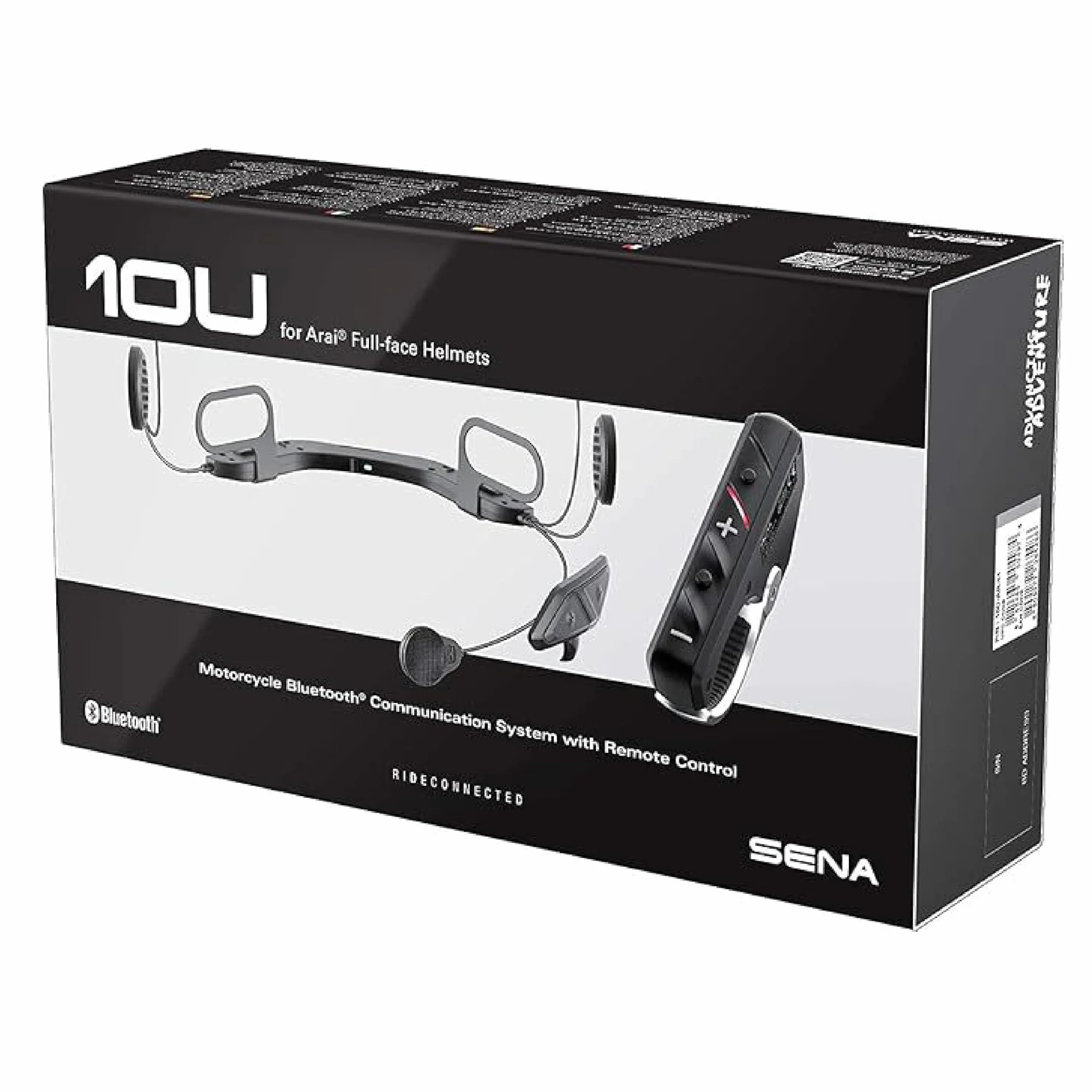 Sena 10U Bluetooth system komunikacji motocyklowy z pilotem do kasków Arai 10U-AR-11