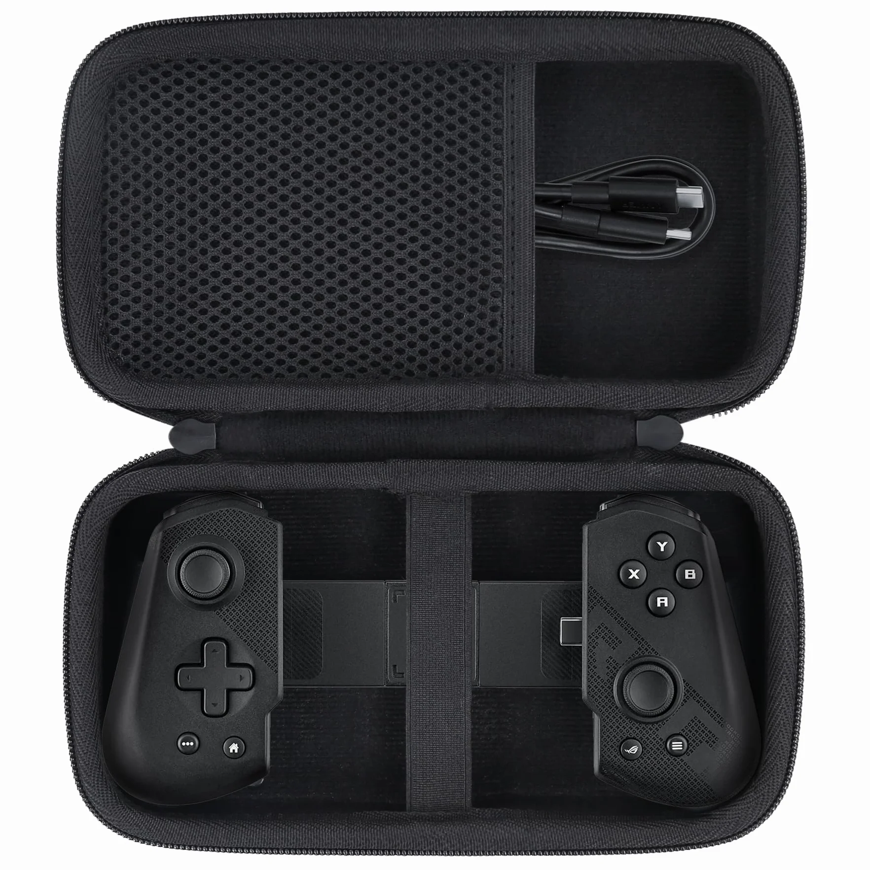 Aenllosi twarde etui ochronne do ASUS ROG Tessen Mobile Controller, czarne