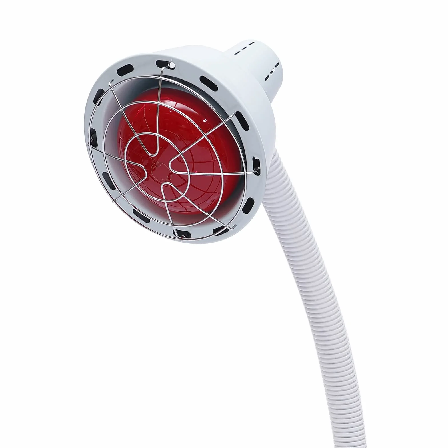 Terapia cieplna na podczerwień, czerwone światło, stojak podłogowy, lampa grzewcza z pilotem zdalnego sterowania, regulowane kółka 360°, 275 W