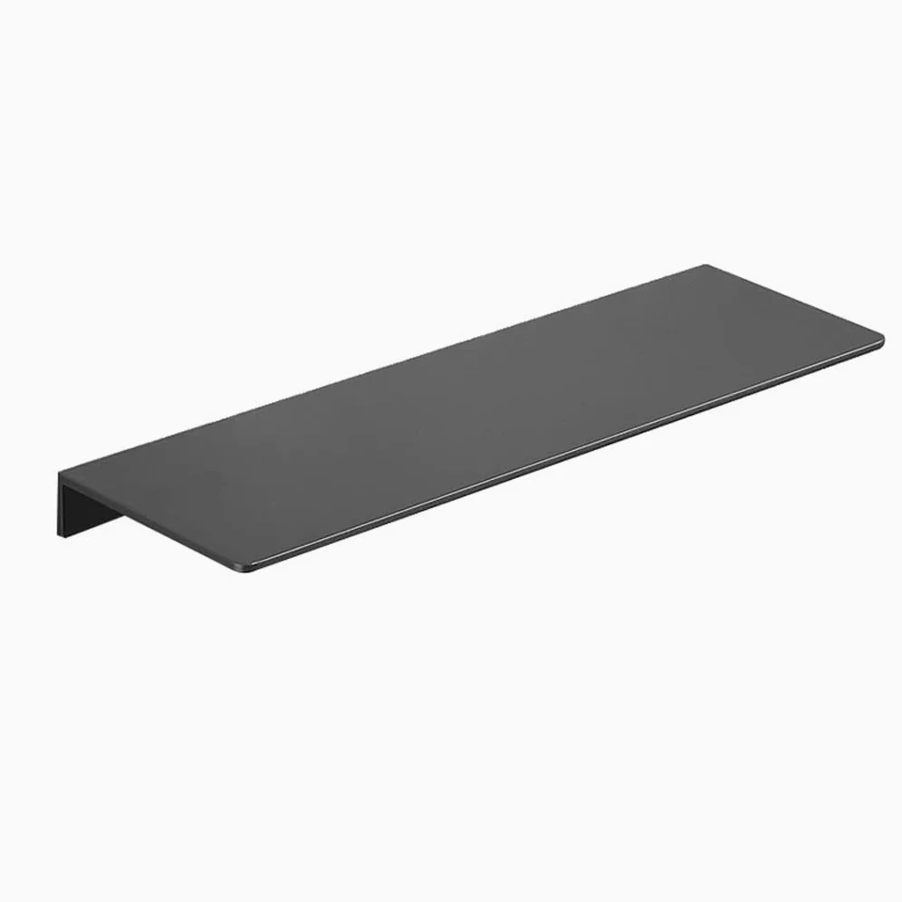 Gunmetal szara montowana na ścianie półka łazienkowa i lustro 30 cm panel pod umywalkę stylowa taca do salonu dla wygody i nizacji