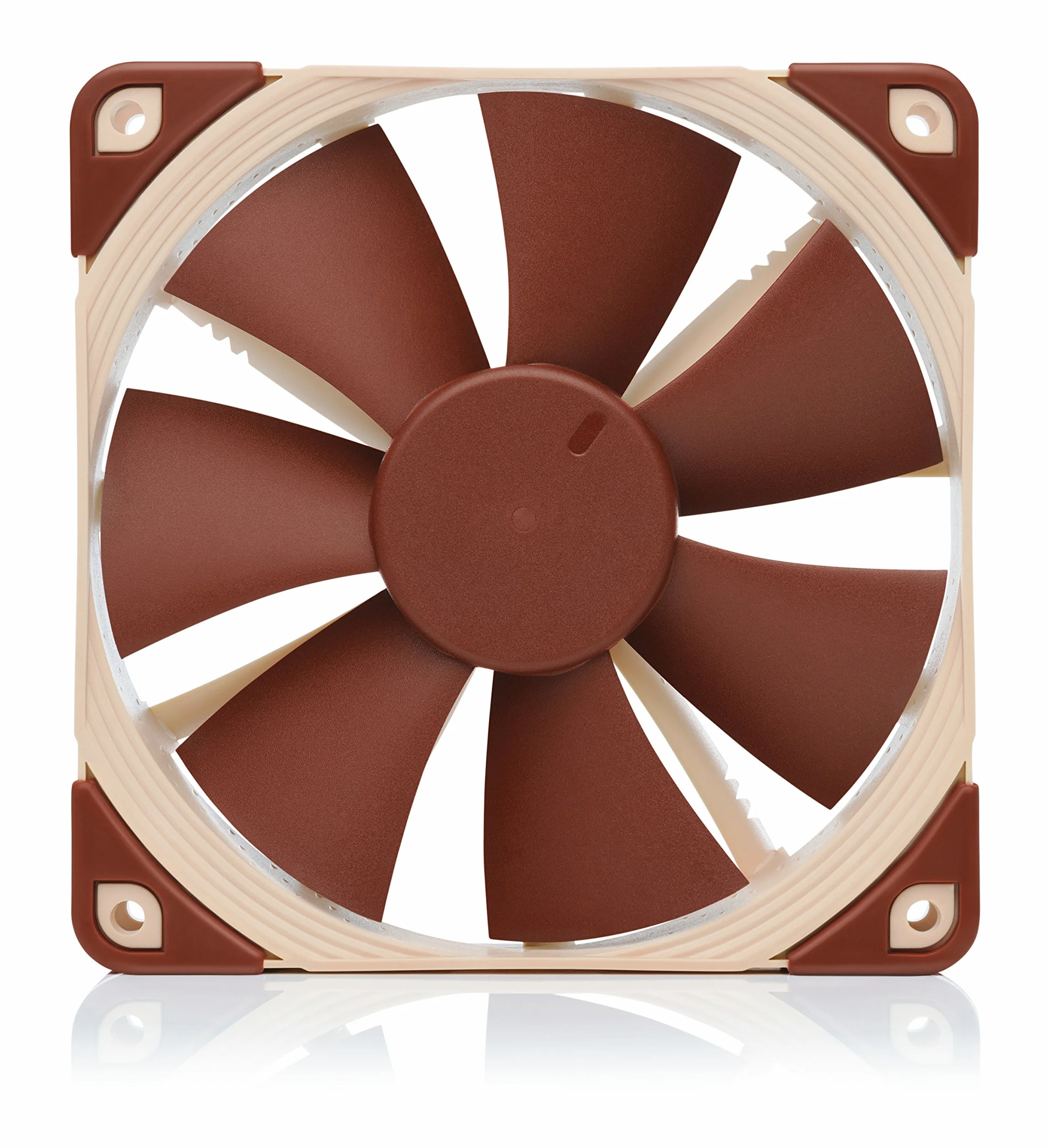 Noctua NF-F12 PWM 120 mm Cichy Wentylator Klasy Premium Brązowy 4-Pinowy