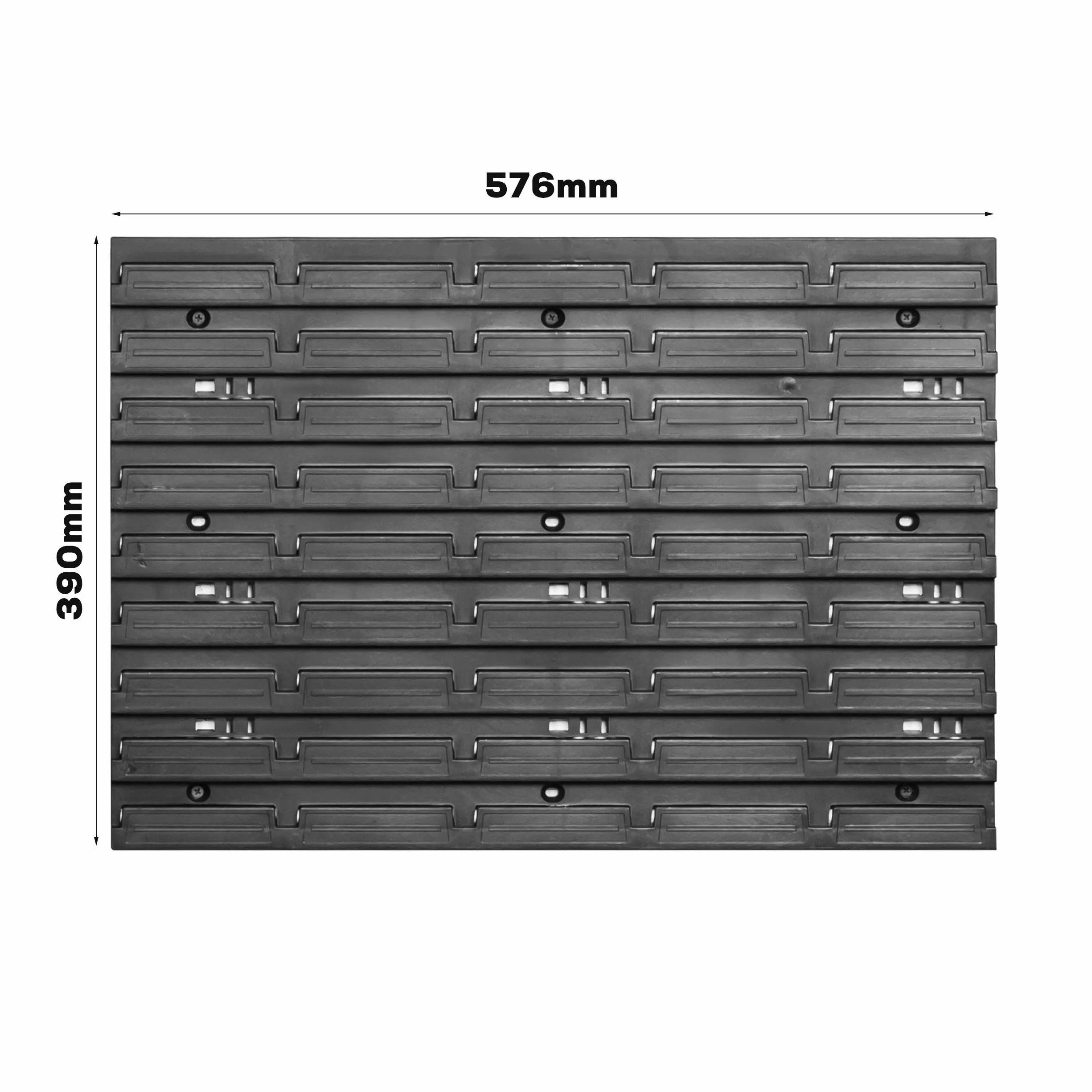 45 szt. pudełek system magazynowy regał ścienny 58 x 117 cm pojemniki do układania w stos pojemniki do przechowywania magazynów, bardzo mocne płyty ścienne, regał rozszerzalny regał warsztatowy regał magazynowy regał warsztatowy regał ścienny regał ścienn
