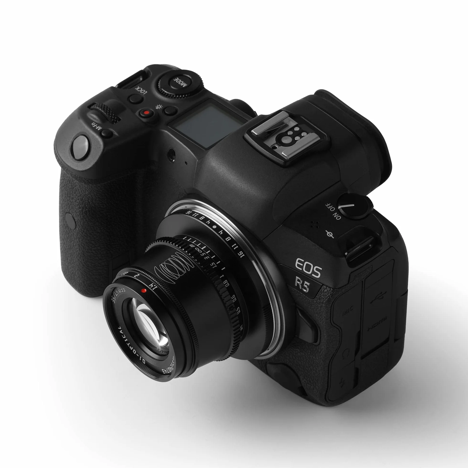 TTArtisan 35mm F1.4 APS-C do aparatu Obiektyw z ręcznym ustawianiem ostrości i mocowaniem Canon RF (czarny)
