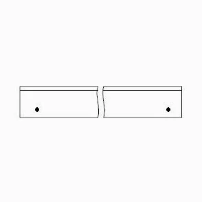 6 x nóż do strugania Leitz 230 x 30 x 3 mm HSS z 2 gwintami