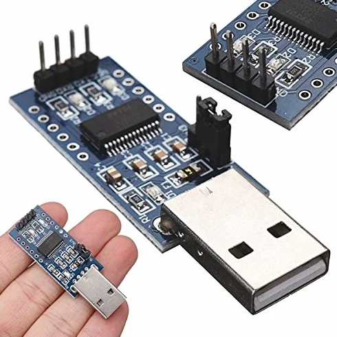 Ft232 USB-Uart płytka Ft232R Ft232Rl moduł szeregowy Rs232-Ttl 52x17x11 mm