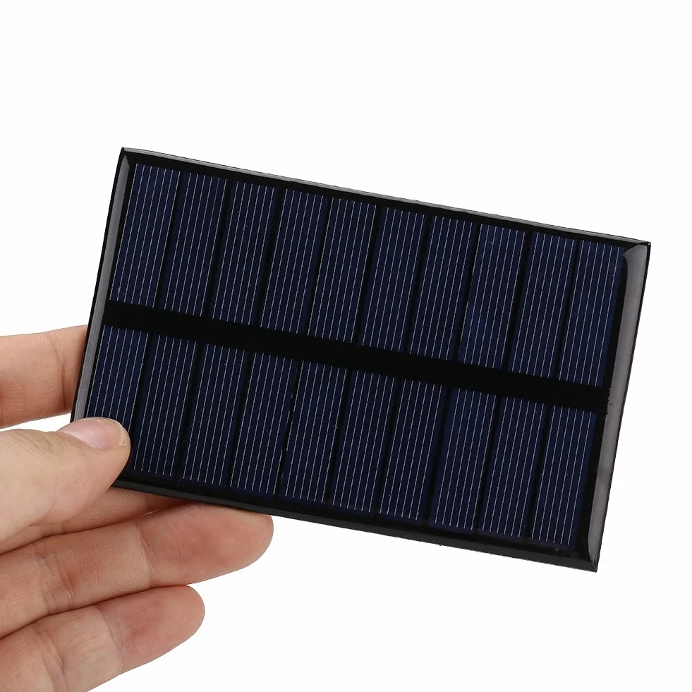 Przenośny panel słoneczny 1.2W 5V Mini moduł DIY ładowarka do telefonu