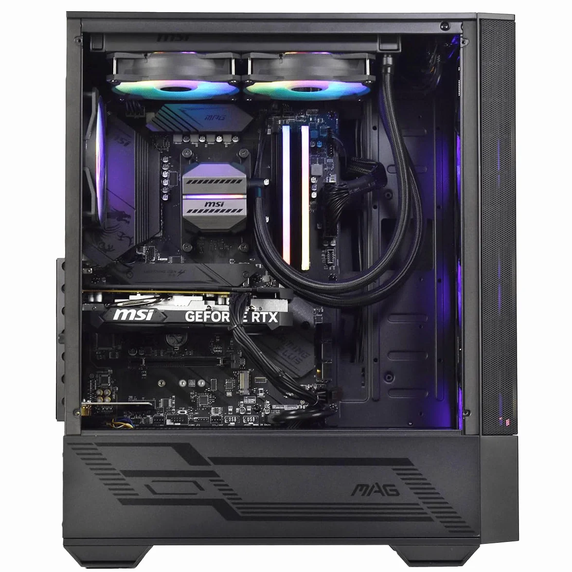 MSI PC Gamer RTX 4060 R7 5700X 16GB DDR4 1TB NVMe
