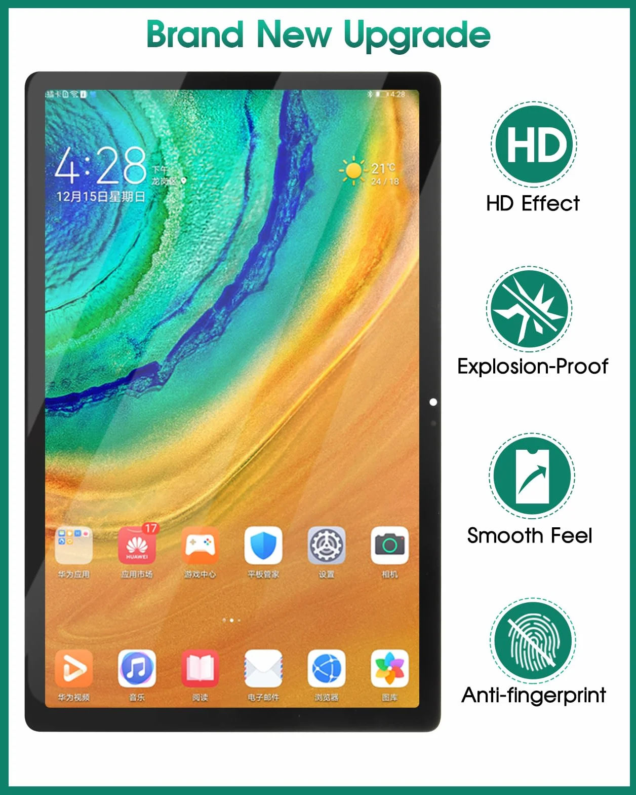 SRJTEK Do Samsung Galaxy Tab A7 10,4 (2020) ekran LCD Tab A7 zamiennik ekranu T500 wyświetlacz LCD dotykowy digitizer zespół SM-T500, SM-T505 części zestawy