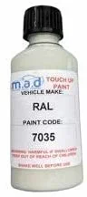 MADPAINTS 30 ml pojemnik do malowania dotykowego RAL 7035 skrobak