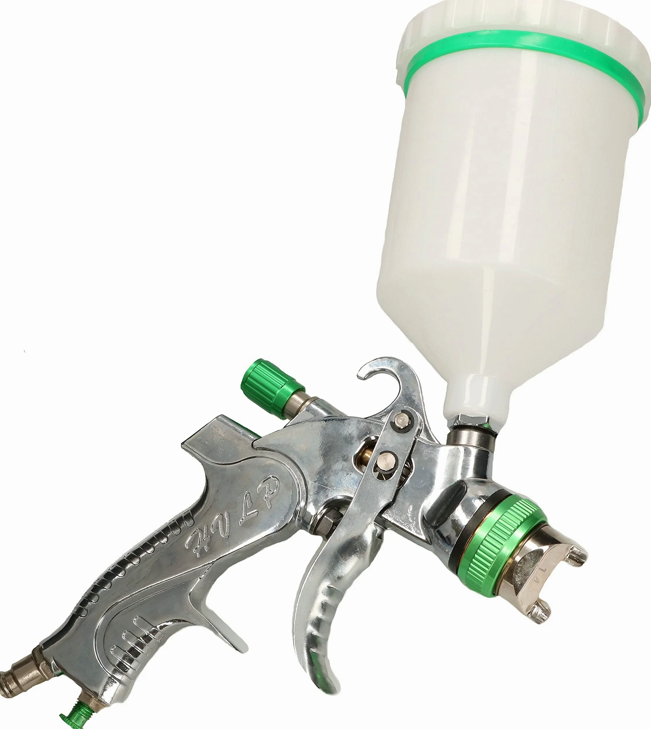KOTARBAU® Pistolet lakierniczy HVLP Pistolet lakierniczy z dyszami 1,4 1,7 2,0 mm