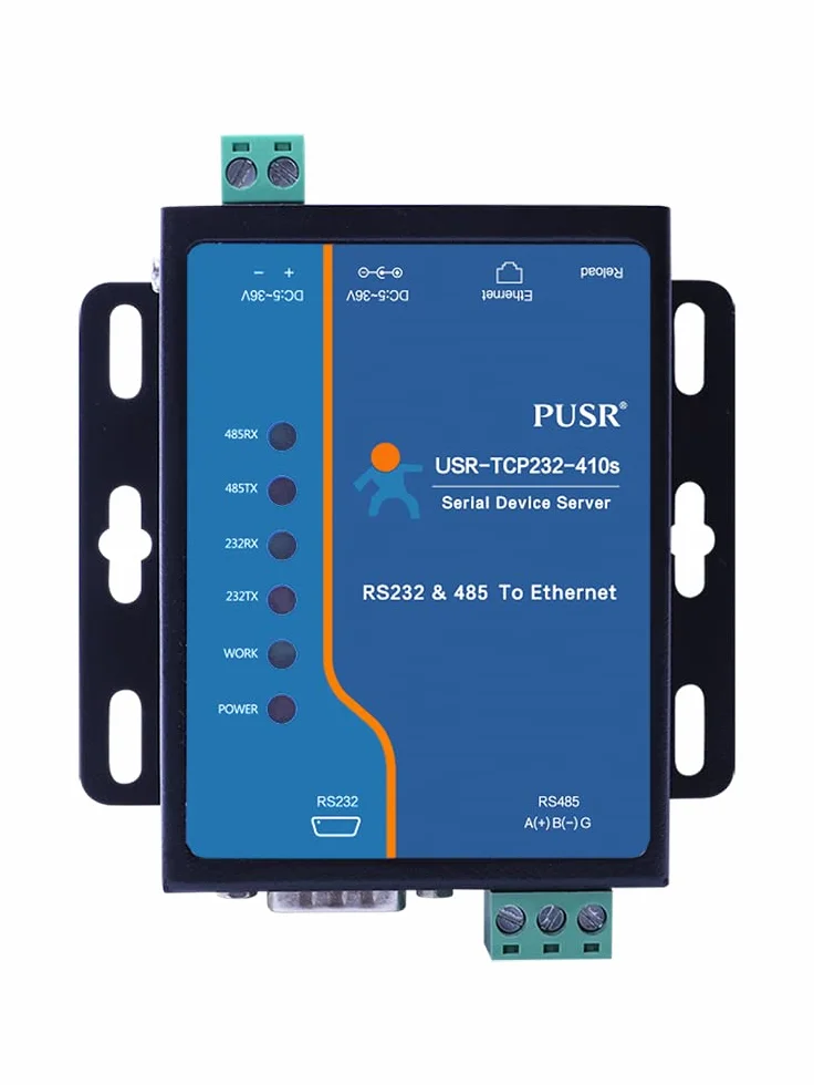 RS232 RS485 Modbus RTU Modbus TCP przejście Przetwornik Seryjny na Ethernet USR-TCP232-410s
