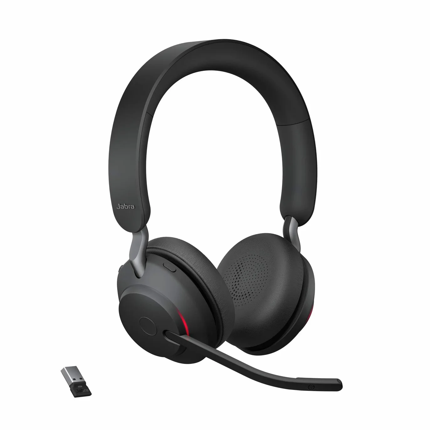 Jabra Evolve2 65 bezprzewodowy zestaw słuchawkowy stereo z redukcją szumów, certyfikatem UC, czarny