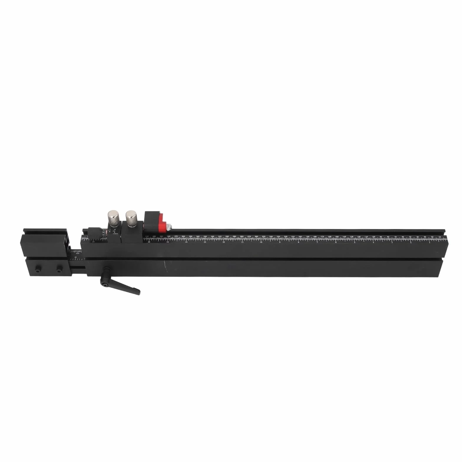 WALFRONT System Przedłużania Piły Stołowej ze Stopu Aluminium, Metryczne, Imperialne z Rowkiem T, Akcesoria do Obróbki Drewna, Narzędzia do pił Stołowych dla Warsztatu z regulowaną długością 500 ~