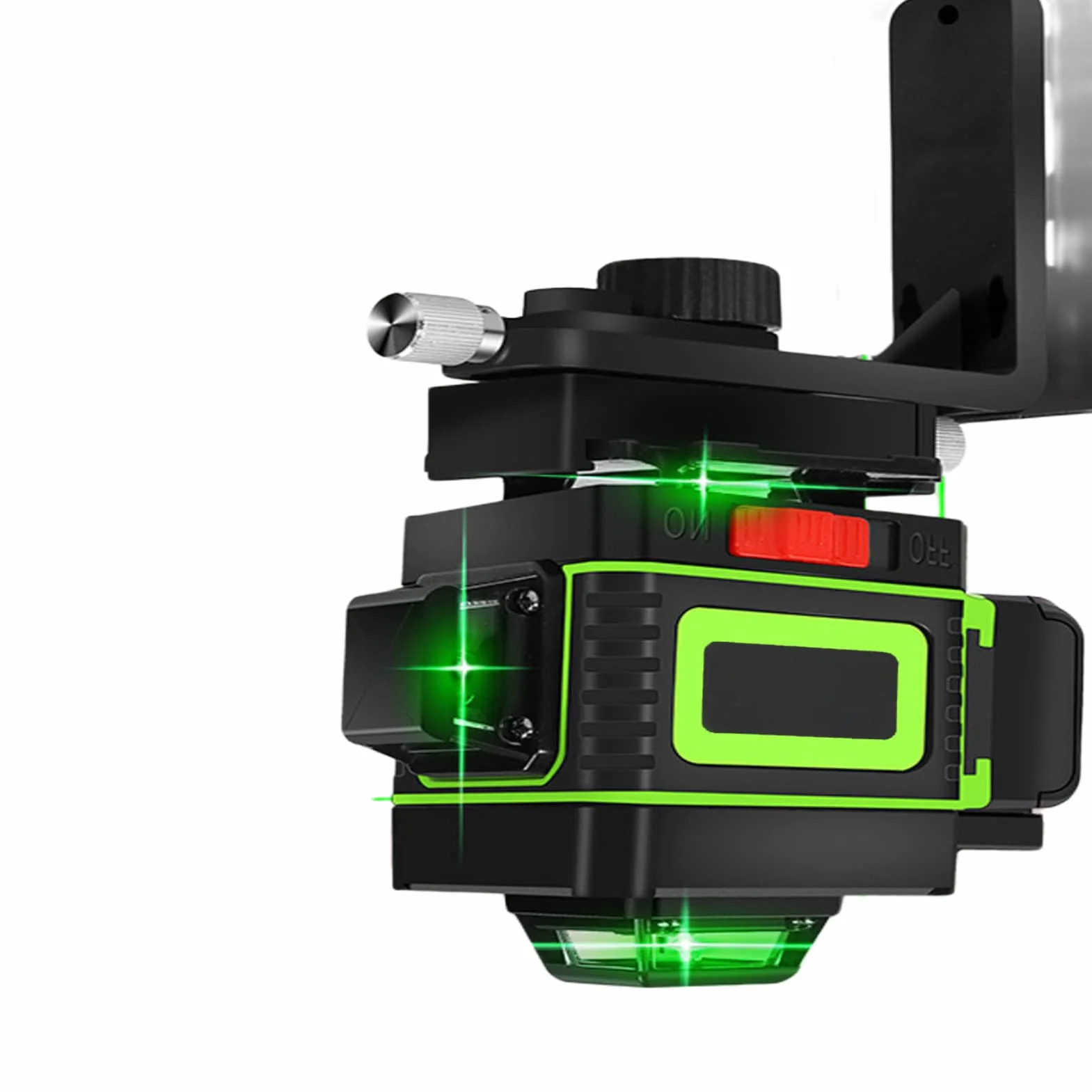 Zielony Poziom Lasera, 82 Stopy 16 Linii 4D 4x360 ° Dokładny Samopoziomujący Zewnętrzny Zielony Poziom Lasera Krzyżowego, Profesjonalny Samopoziomujący Poziom Lasera Narzędzie