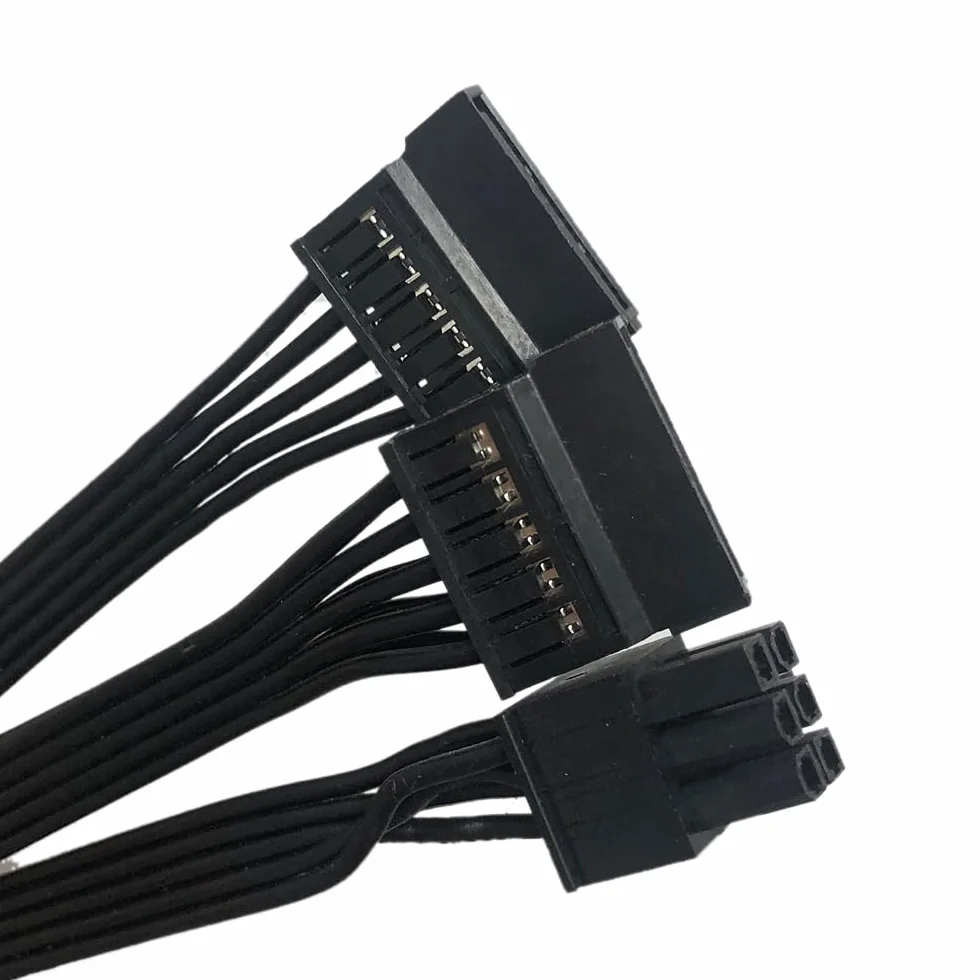 Gintai Kabel zasilający PCI-e 6 pin do SATA 15 pin 50 cm do Seasonic