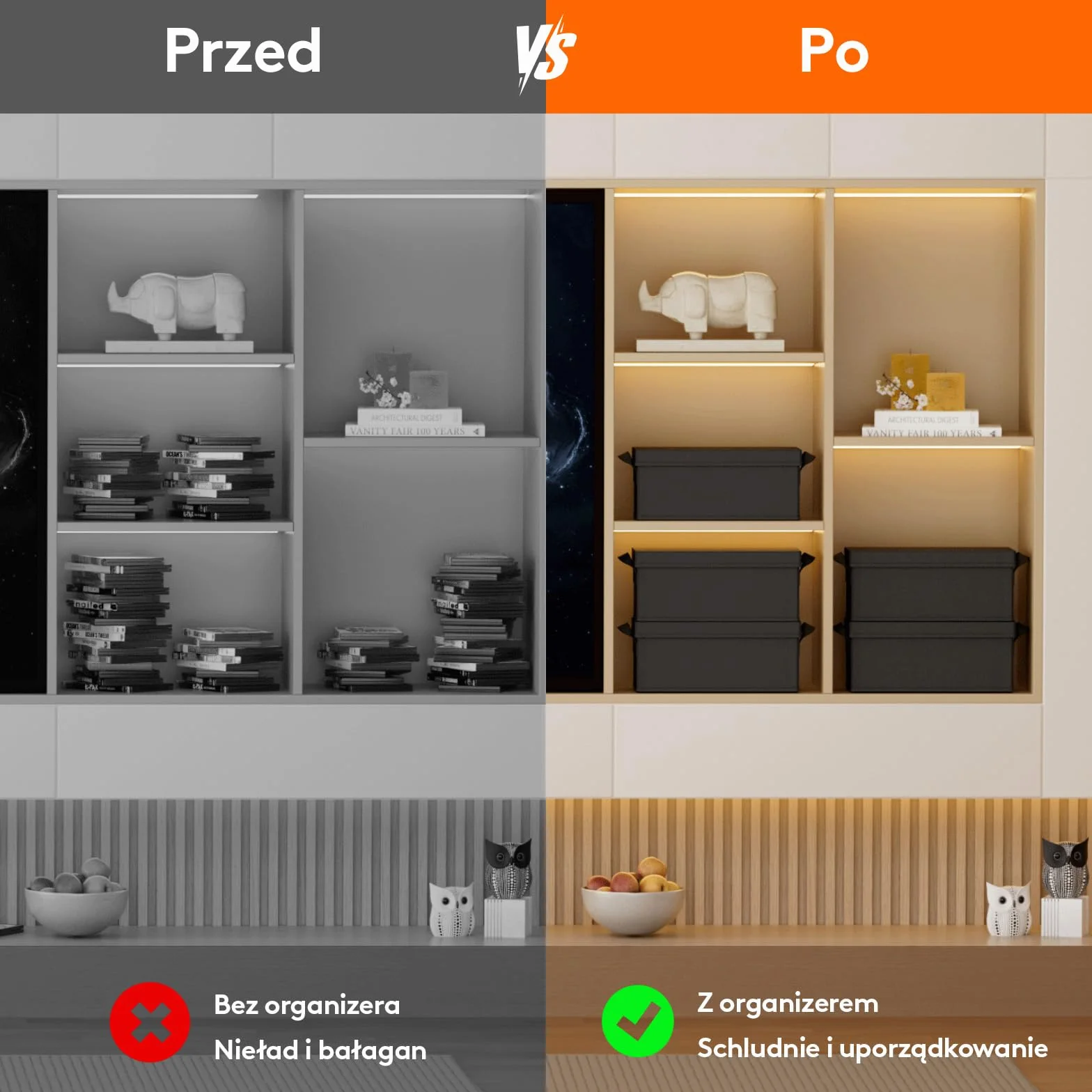 Lifewit Pudełko do przechowywania płyt 4 sztuki 120 płyt czarny
